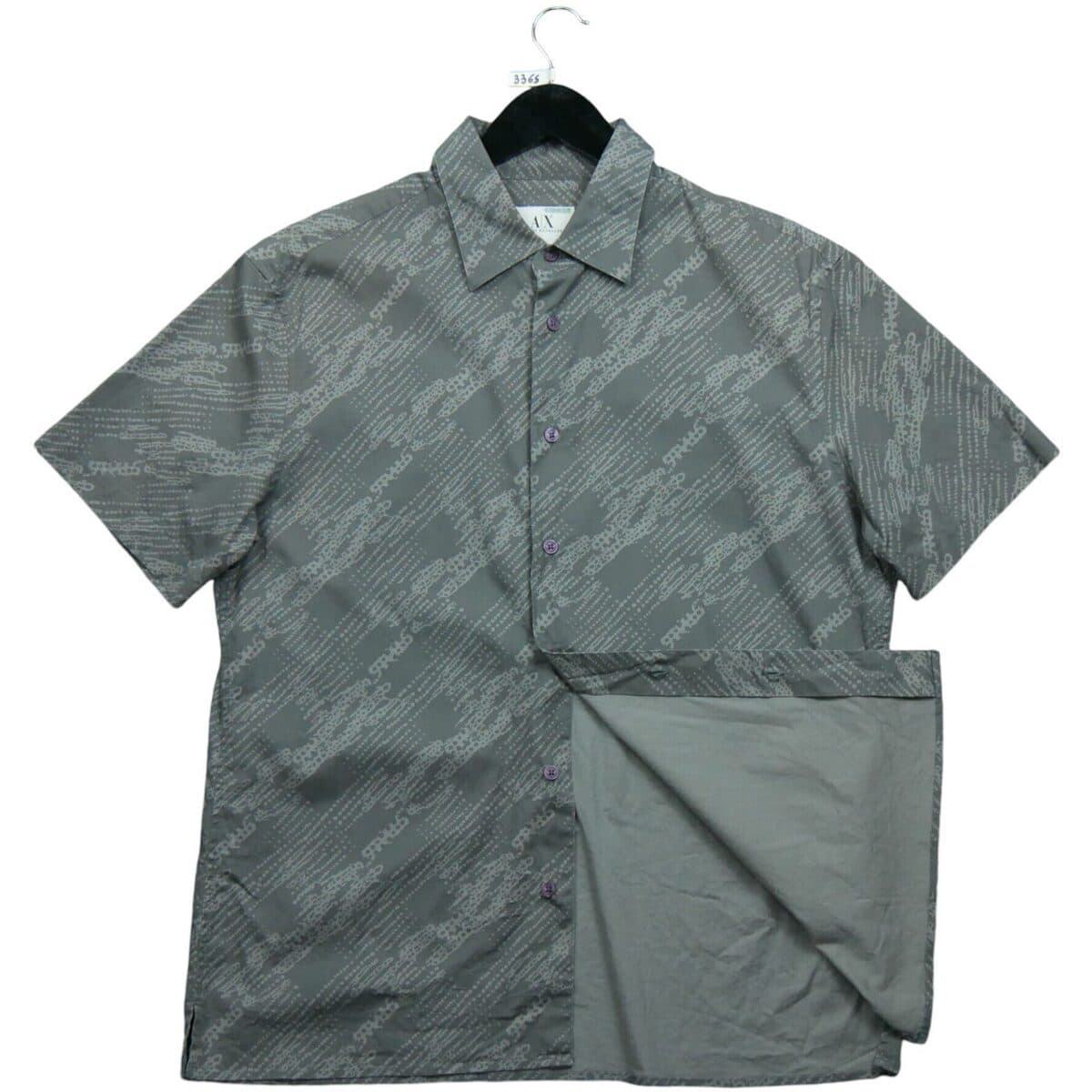 Men's Shirts EAX Gray