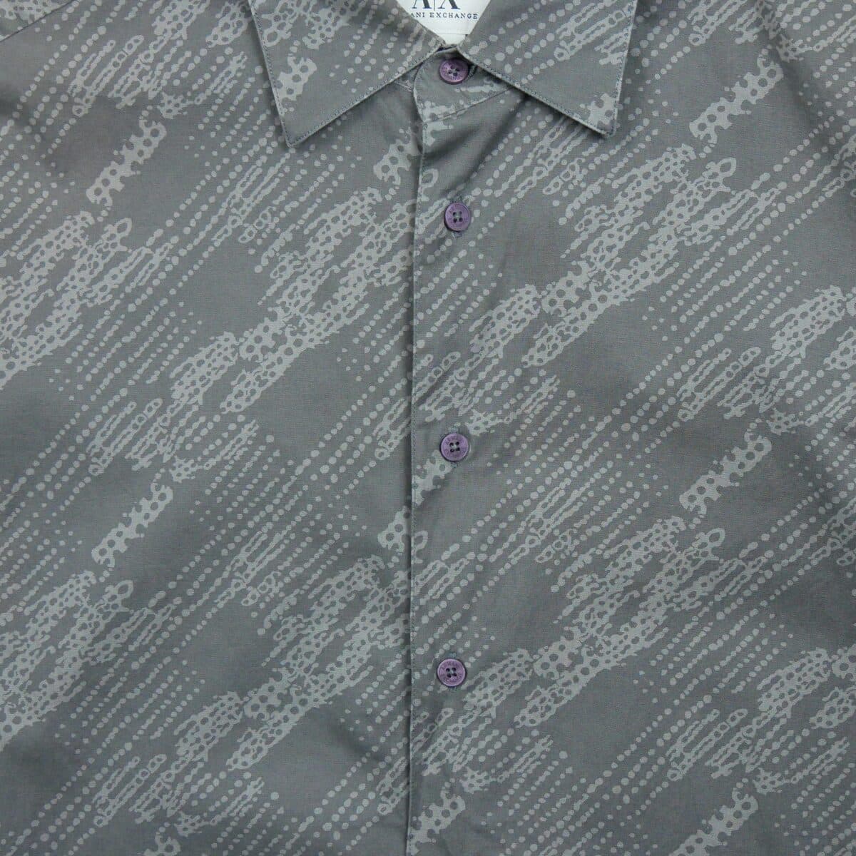 Men's Shirts EAX Gray