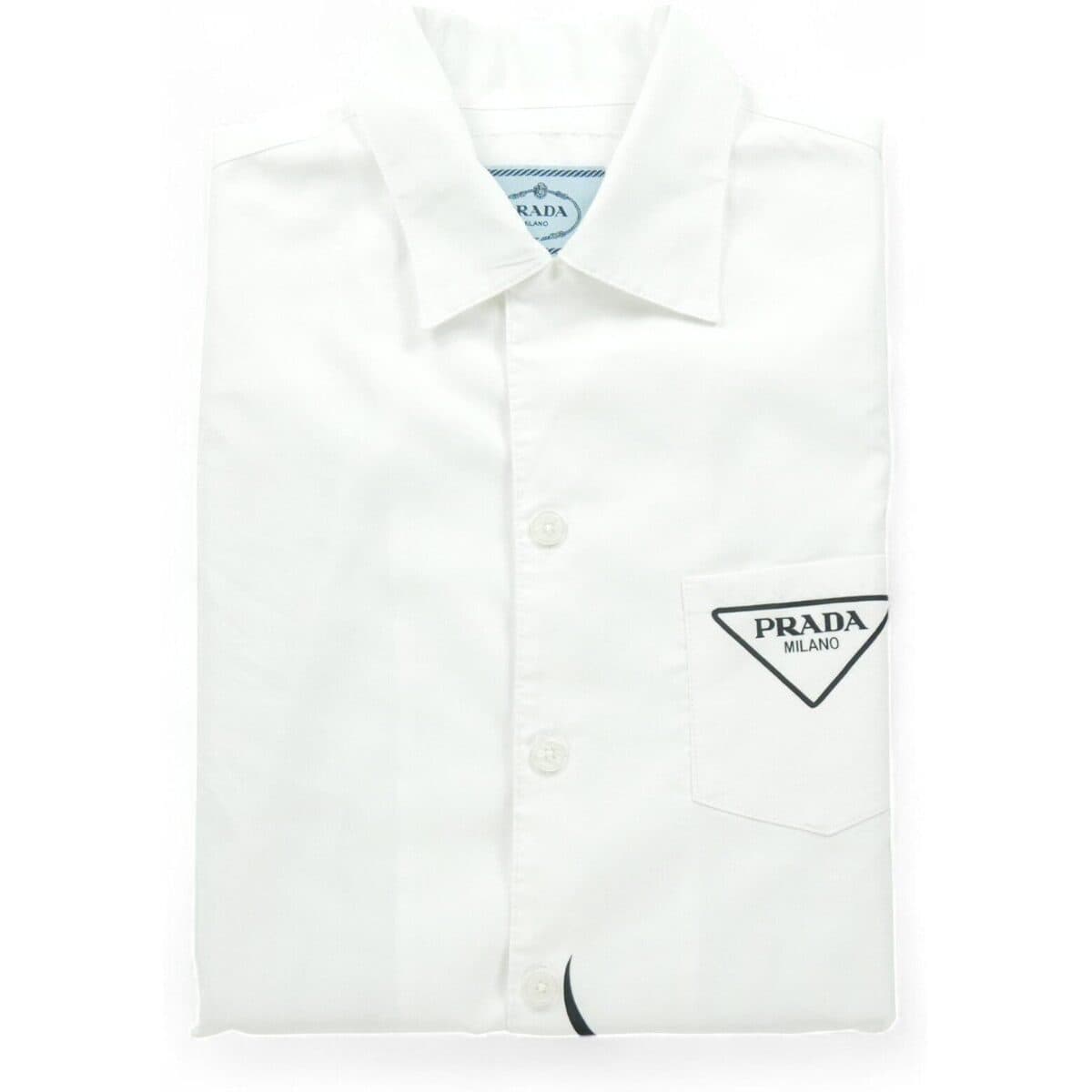Men's Shirts Prada White