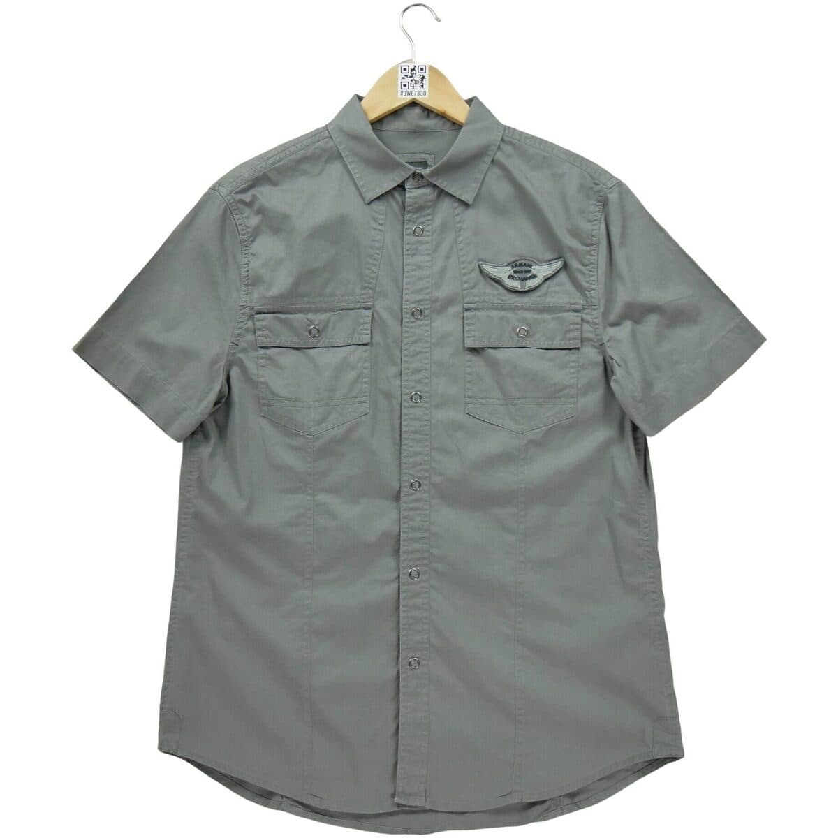 Men's Shirts EAX Gray