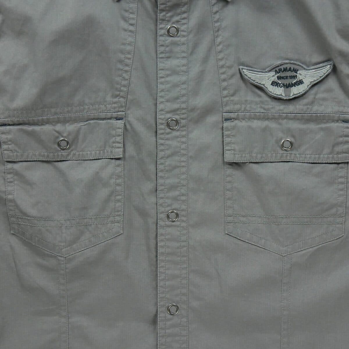 Men's Shirts EAX Gray