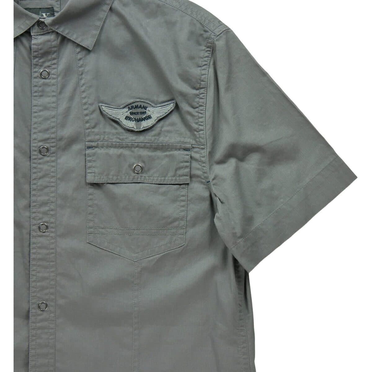 Men's Shirts EAX Gray
