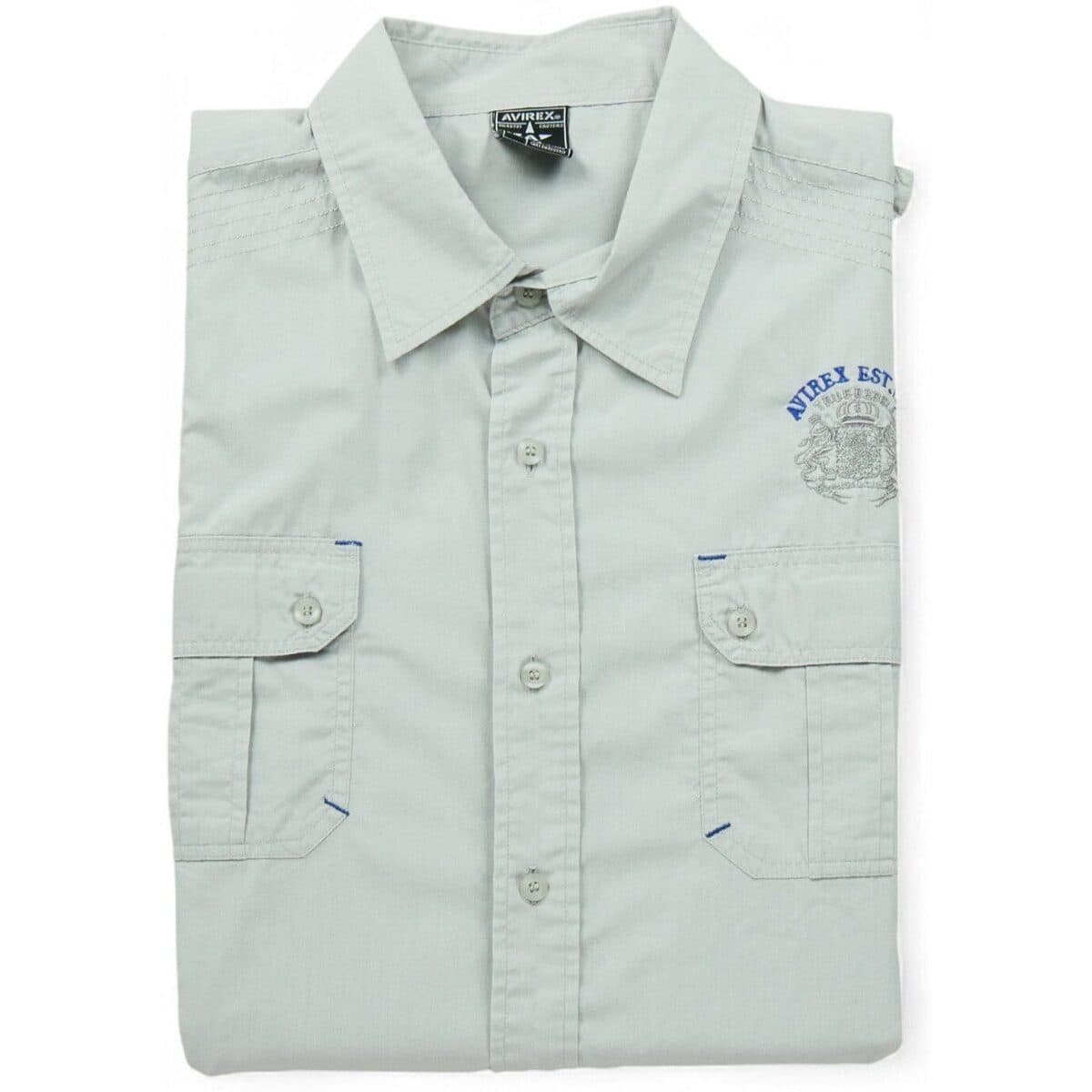 Men's Shirts Avirex Gray