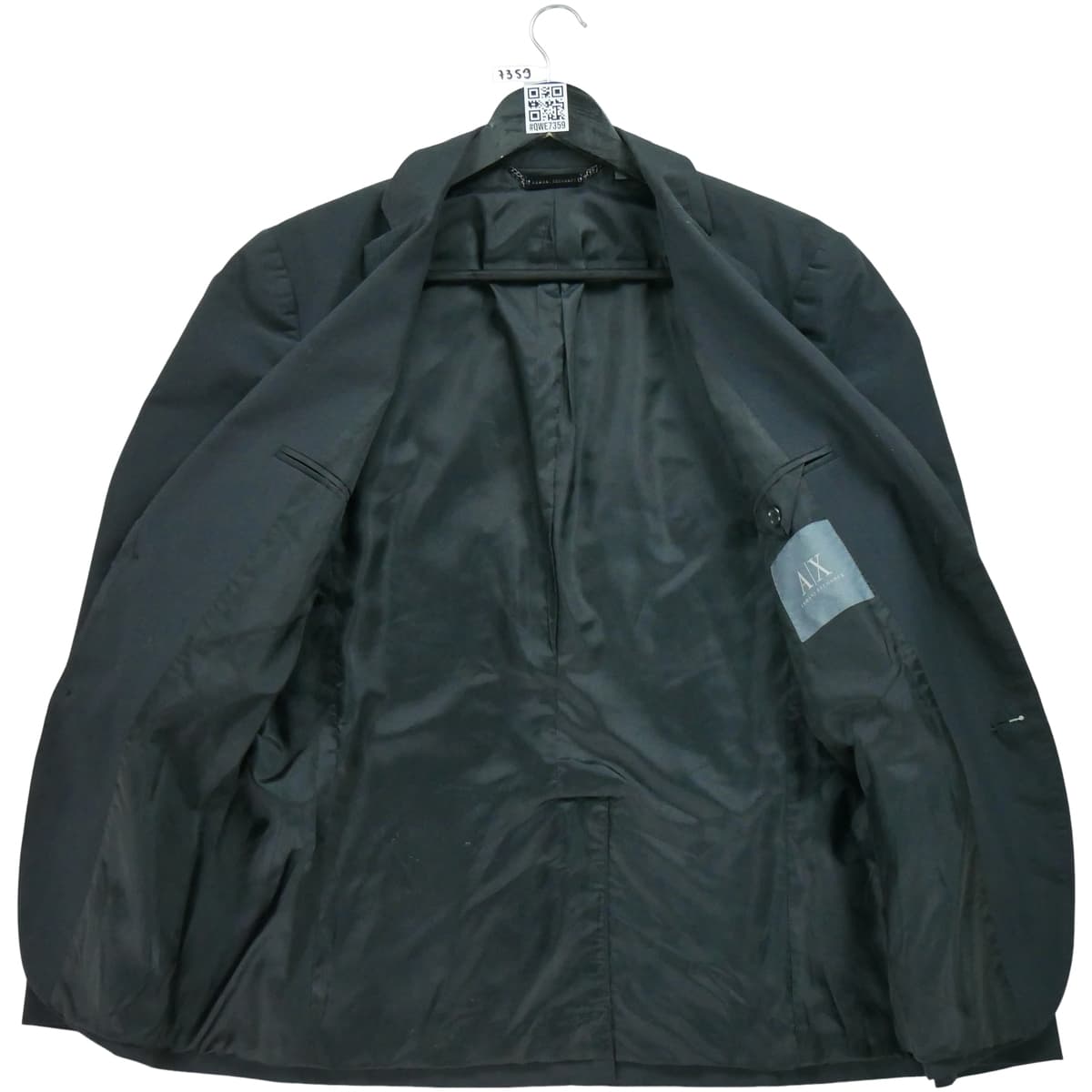 Men's Blazers EAX Black