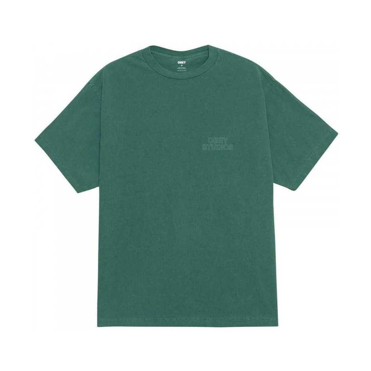 Men's T-Shirts Obey Green