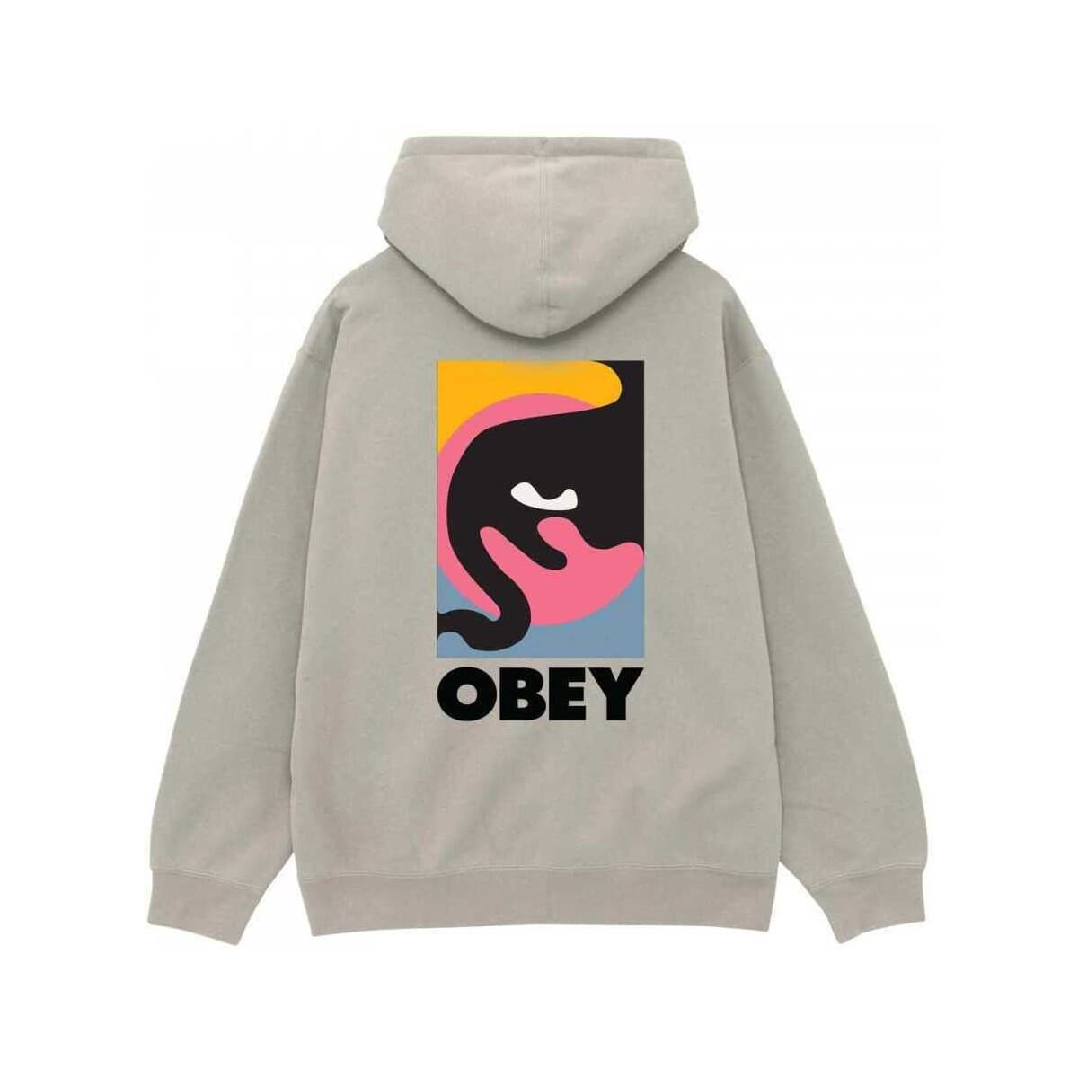 Men's Sweatshirts Obey Gray