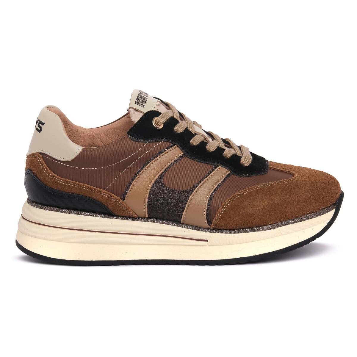 Xαμηλά Sneakers Keys DARK BROWN SILVIA