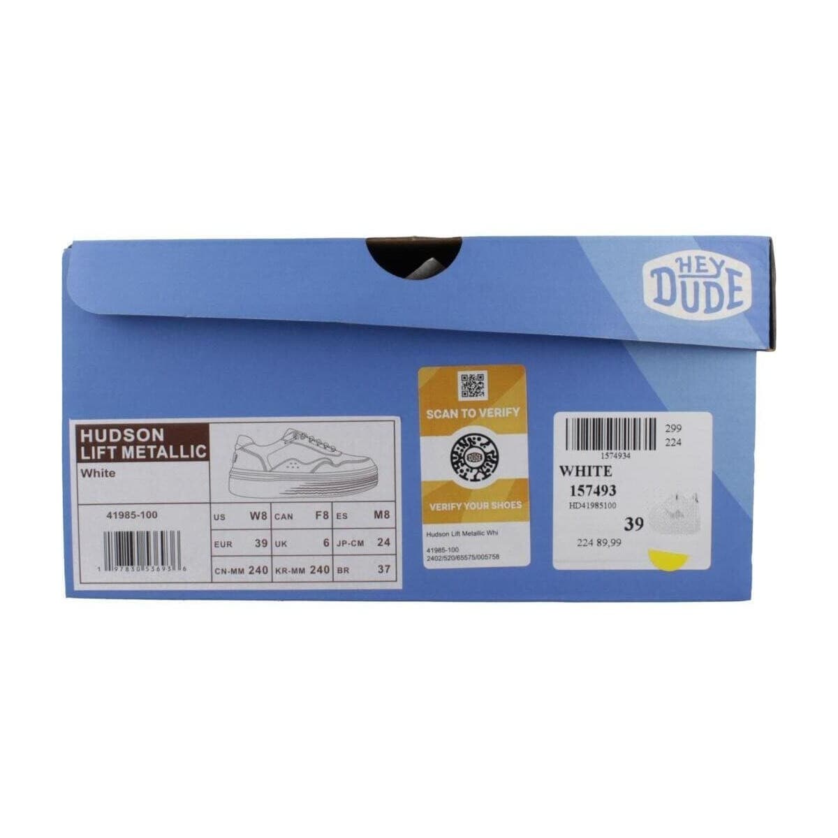 Women's Sneakers HEYDUDE White