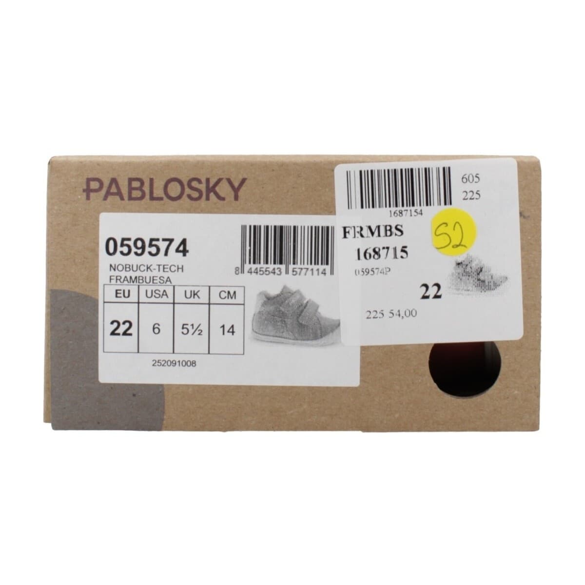 Girls' Sneakers Pablosky Pink