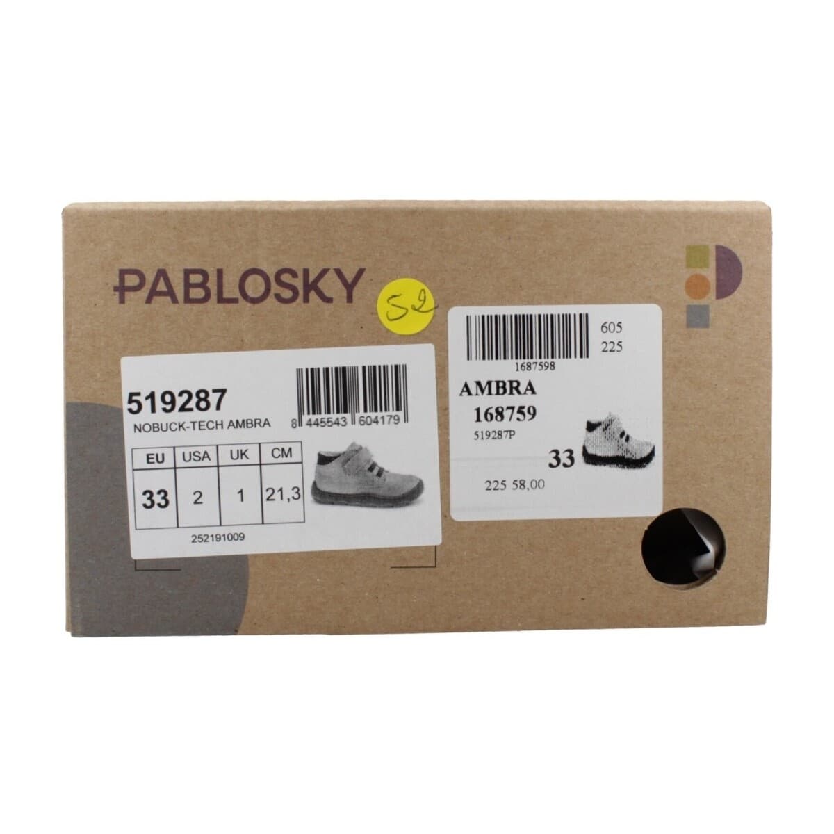 Boys' Boots Pablosky Yellow