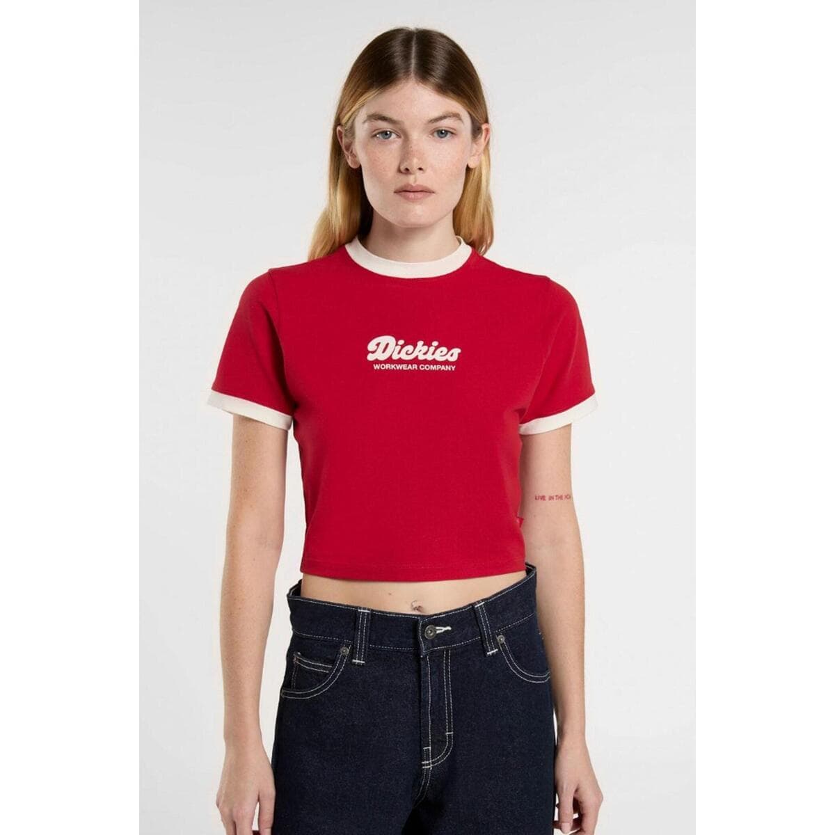 Women's T-Shirts Dickies Red