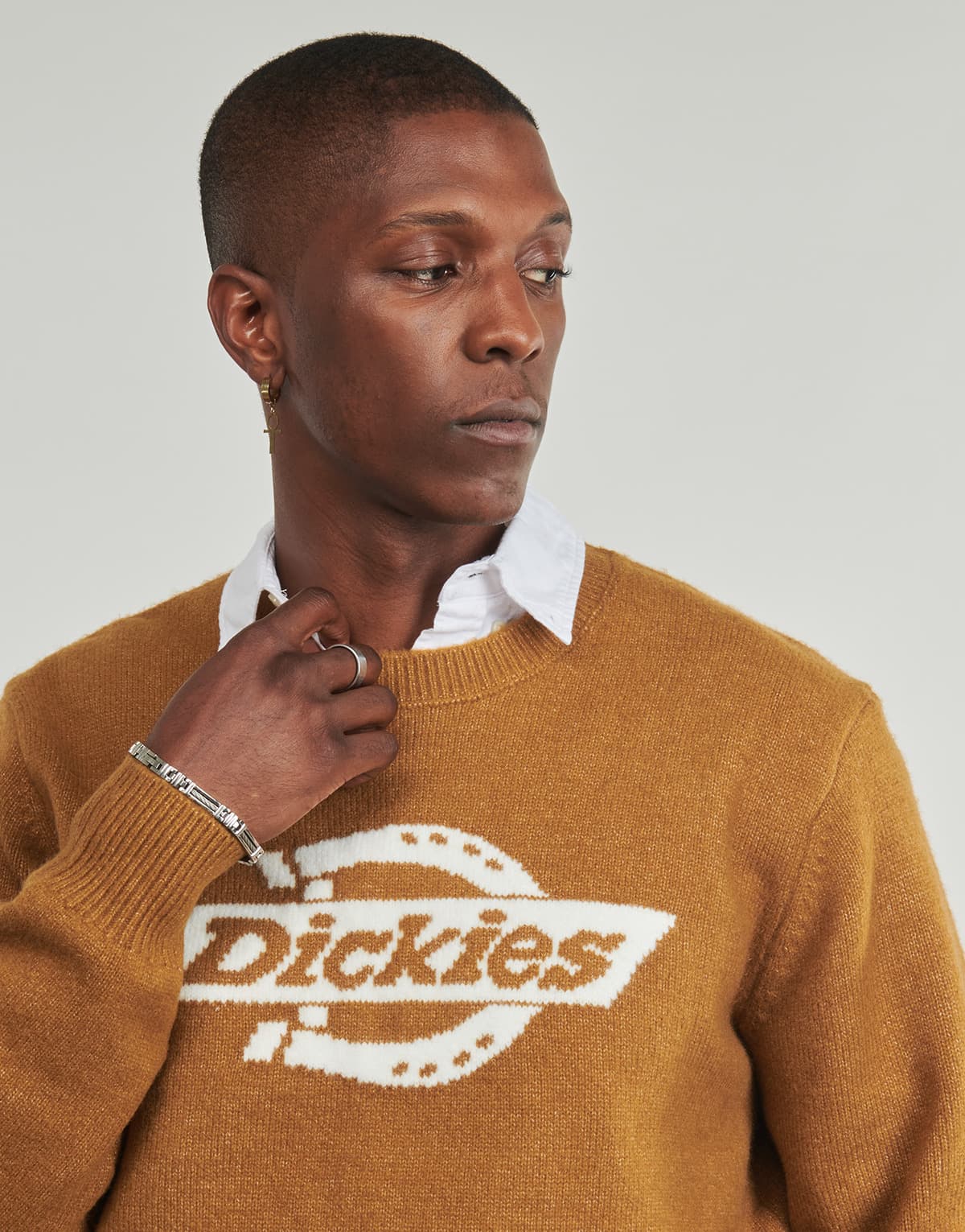 Men's Sweaters Dickies Brown