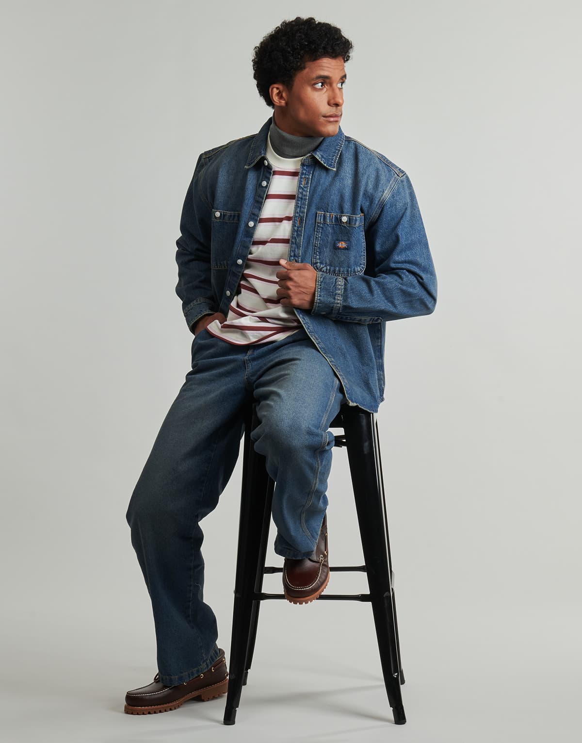 Men's Shirts Dickies Blue