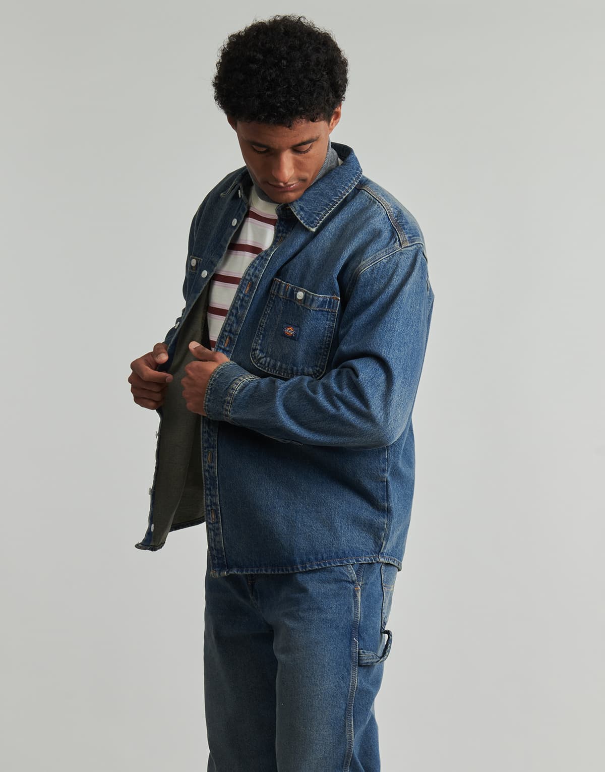 Men's Shirts Dickies Blue