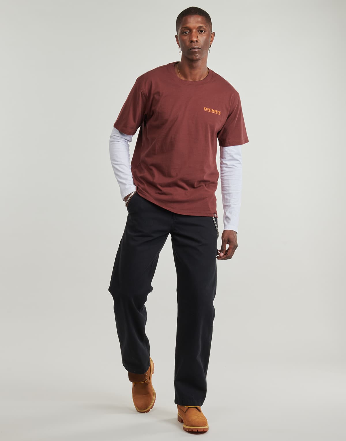 Men's T-Shirts Dickies Bordeaux