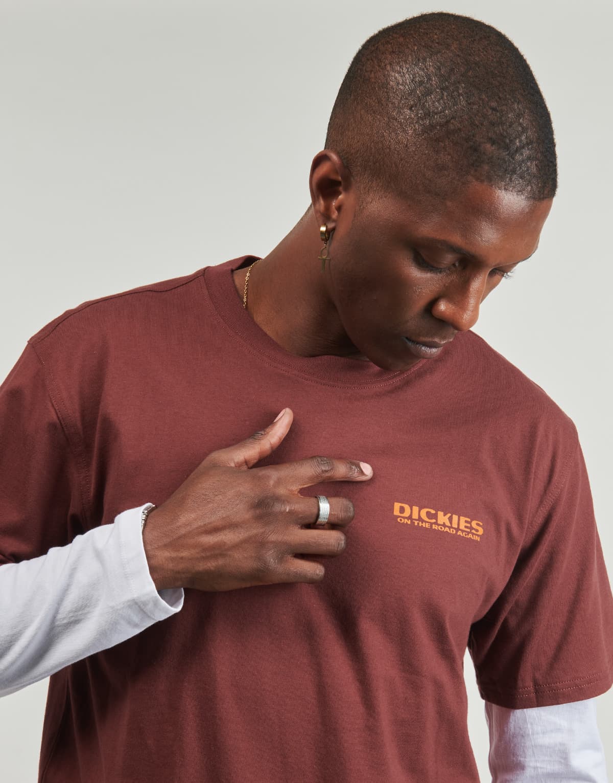 Men's T-Shirts Dickies Bordeaux