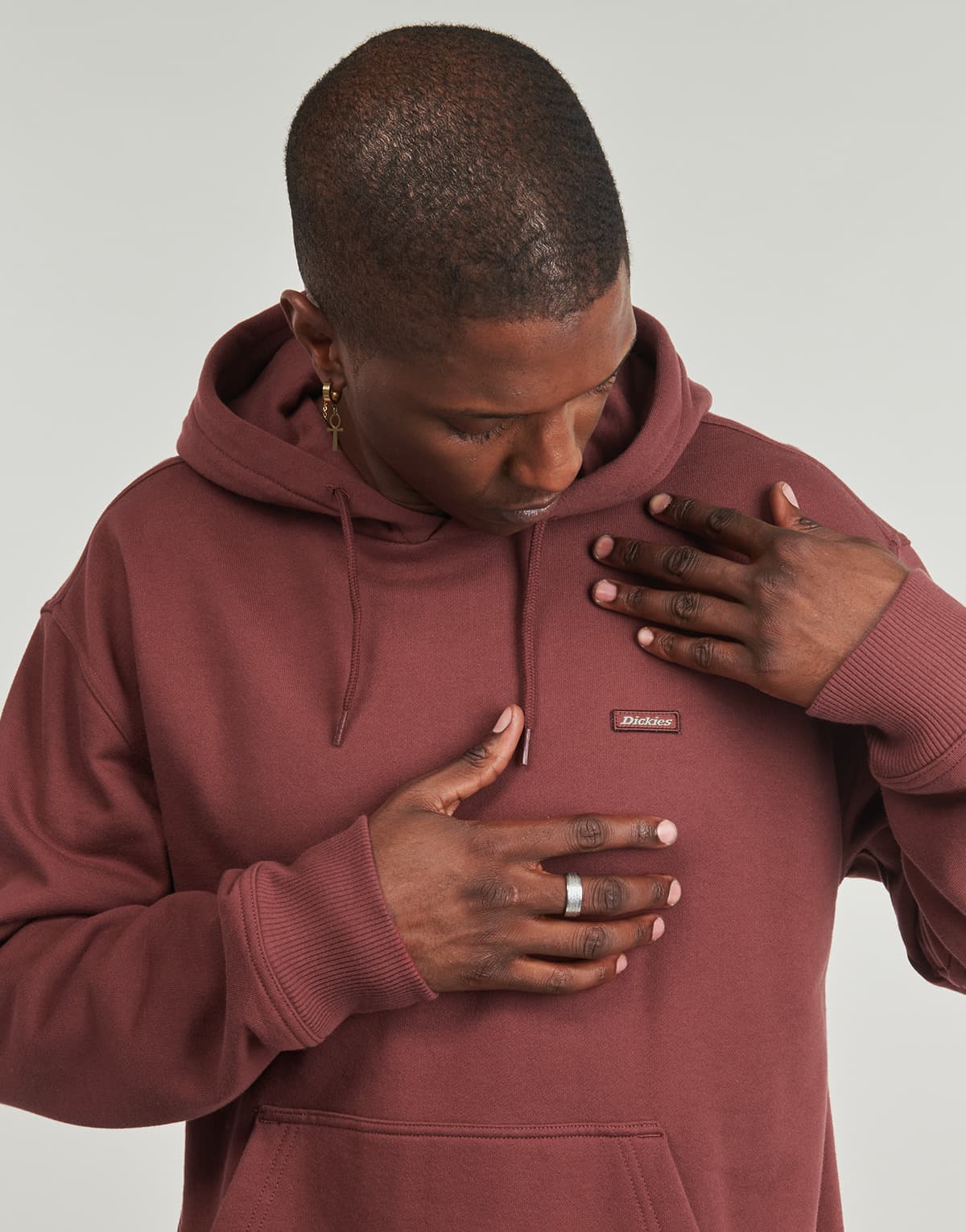 Men's Sweatshirts Dickies Bordeaux