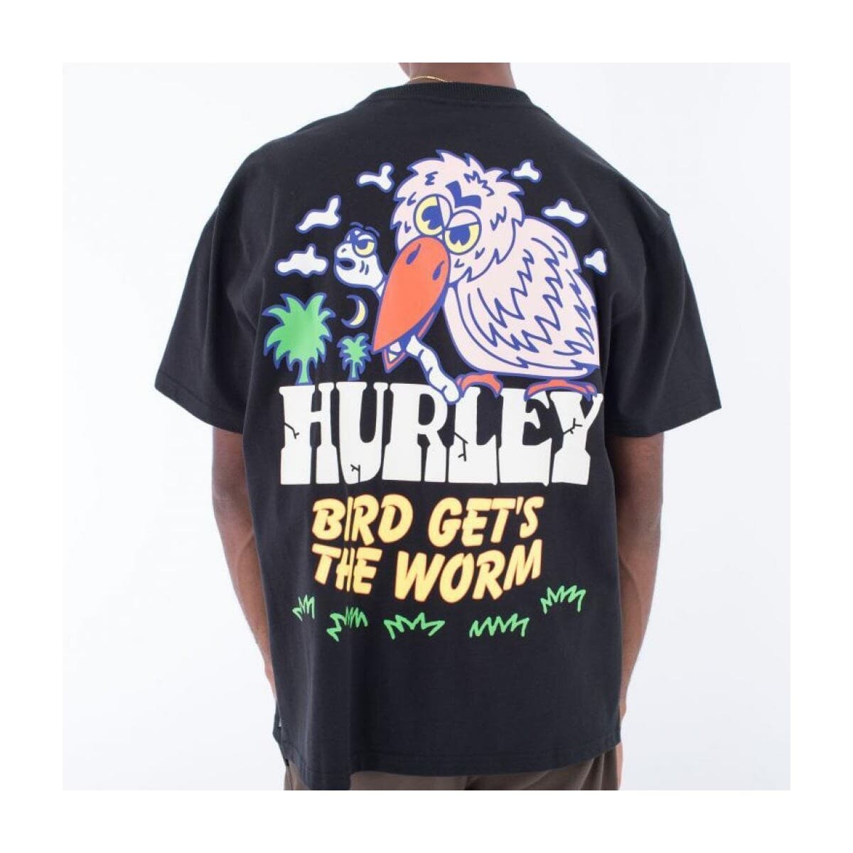 Men's T-Shirts Hurley Black