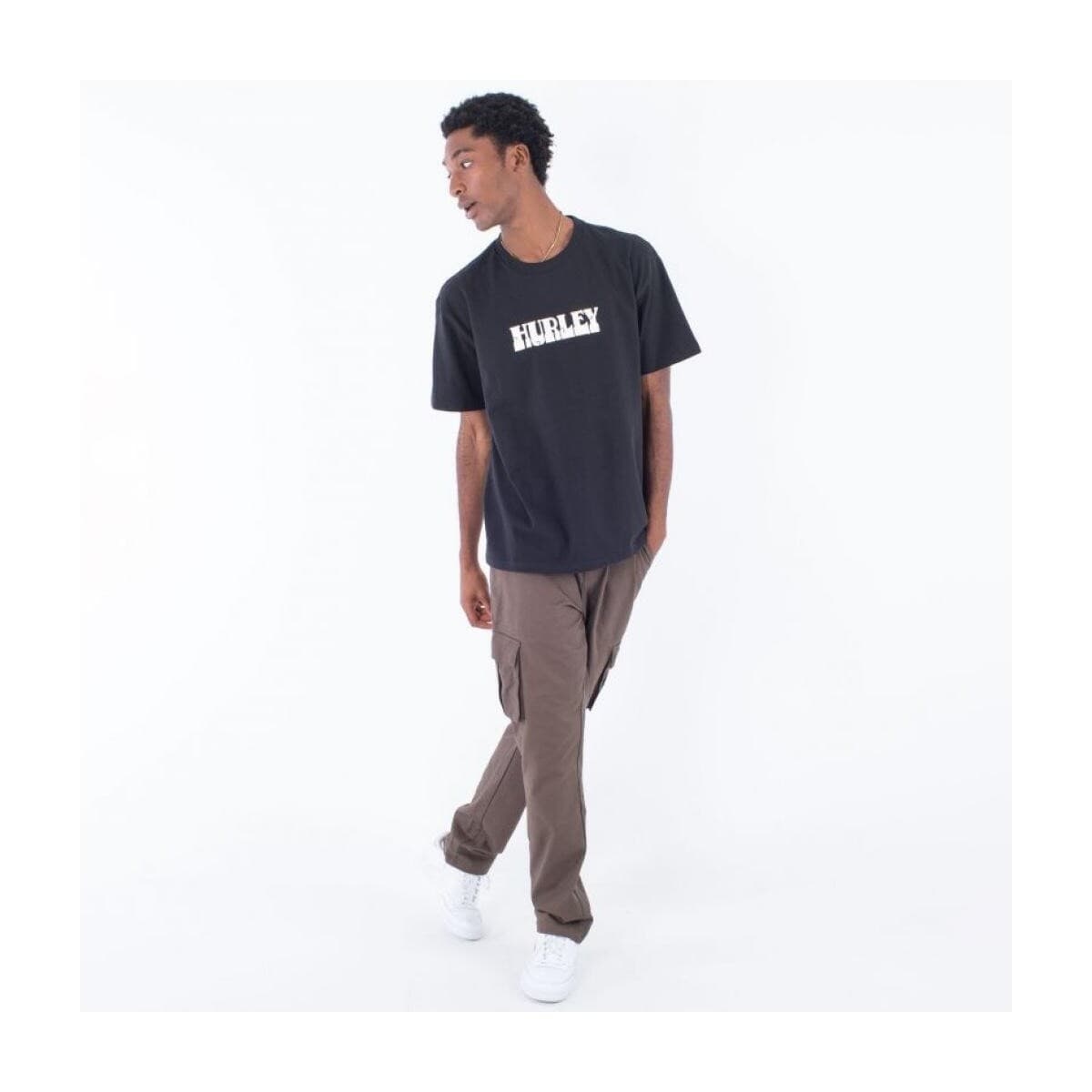 Men's T-Shirts Hurley Black