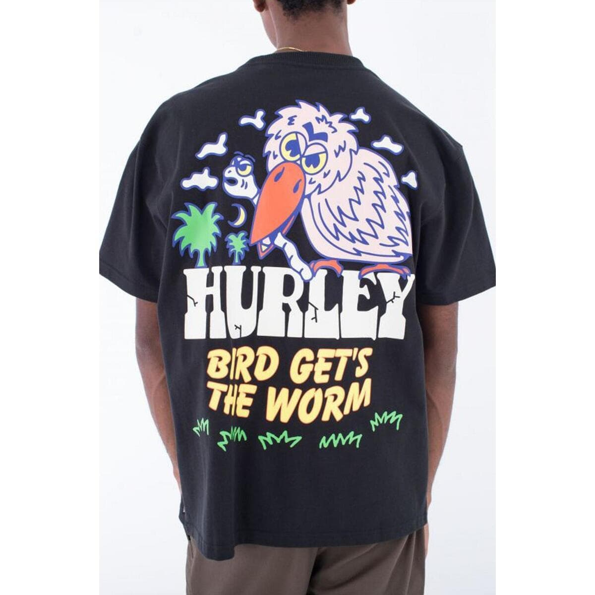 Men's T-Shirts Hurley Black