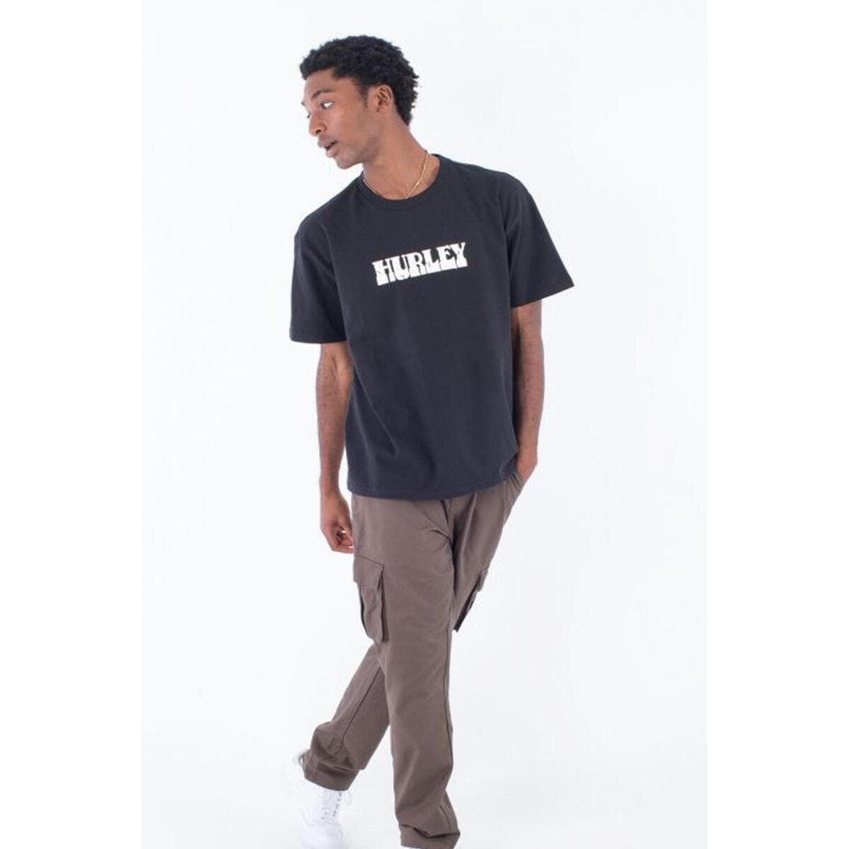 Men's T-Shirts Hurley Black