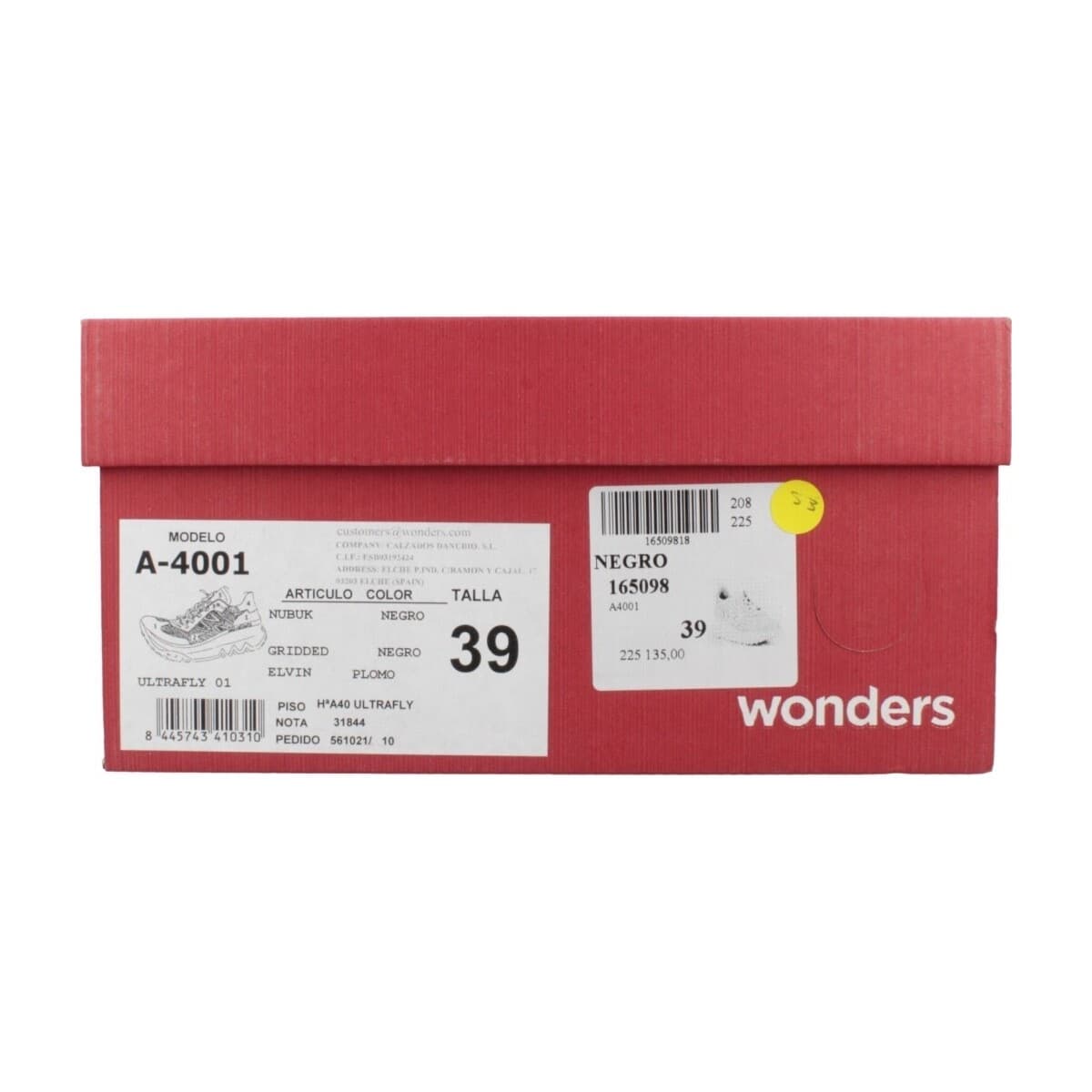 Women's Sneakers Wonders Black