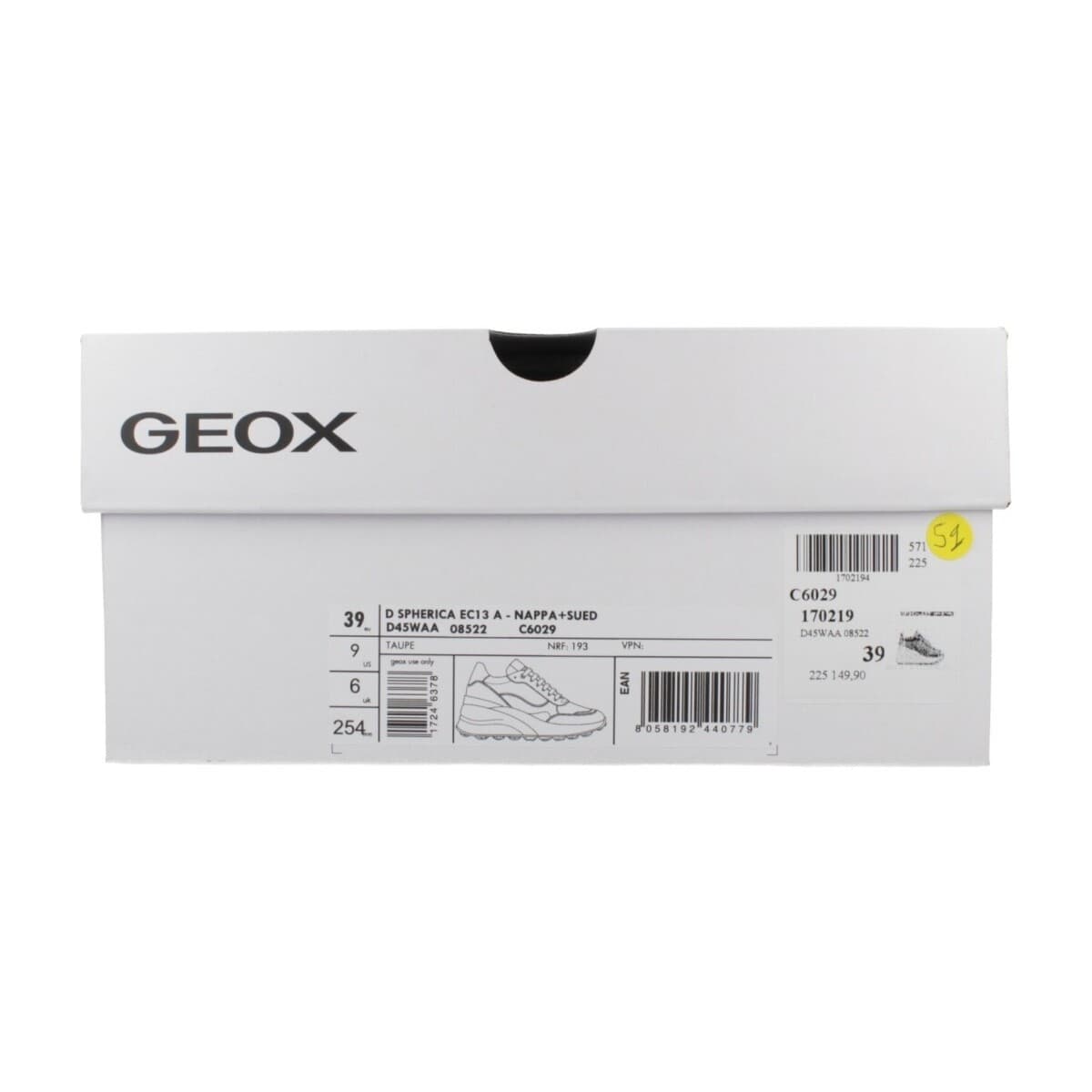 Women's Sneakers Geox Brown