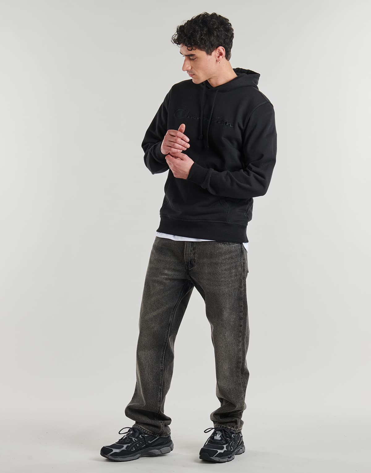 Men's Sweatshirts Champion Black