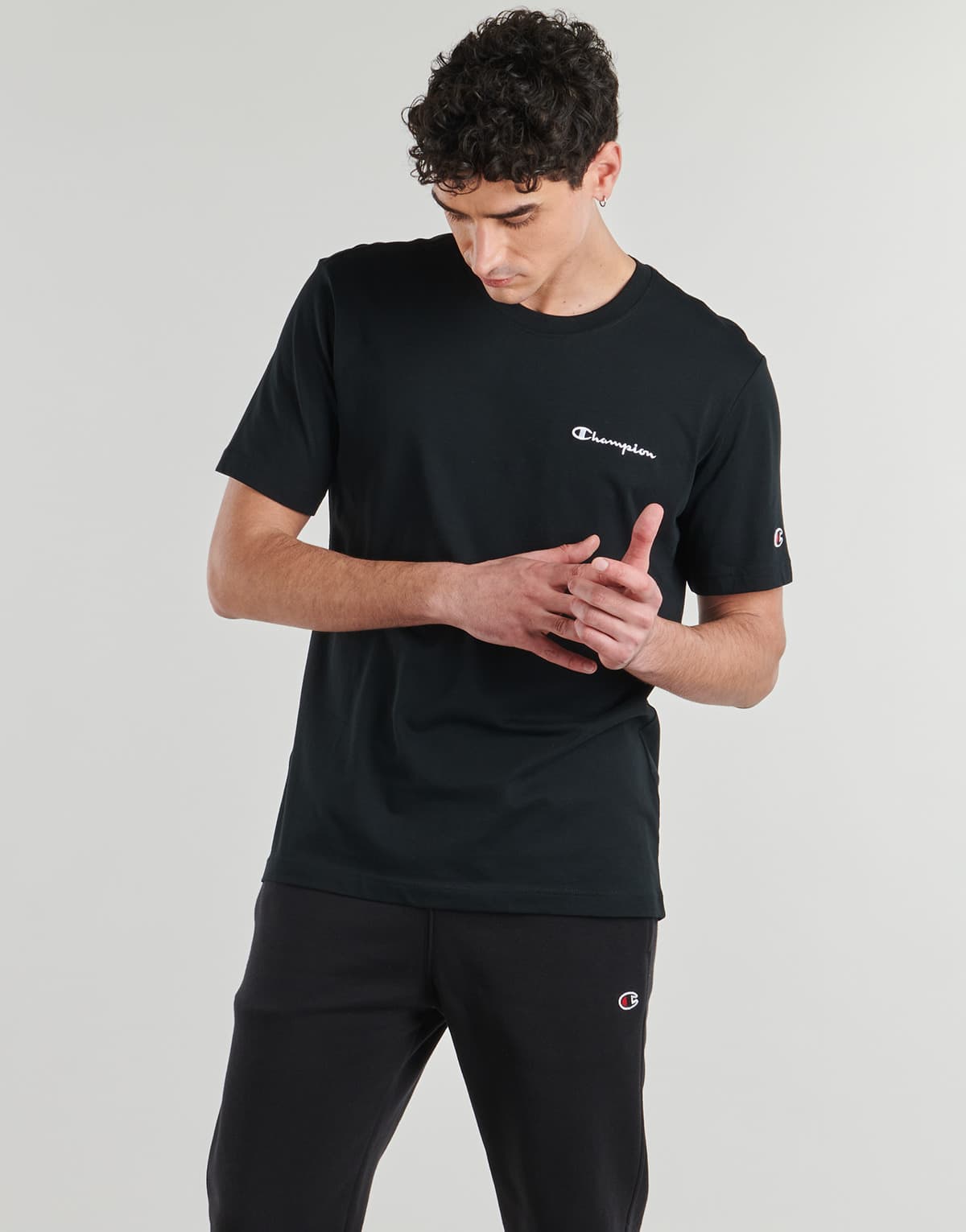 Men's T-Shirts Champion Black