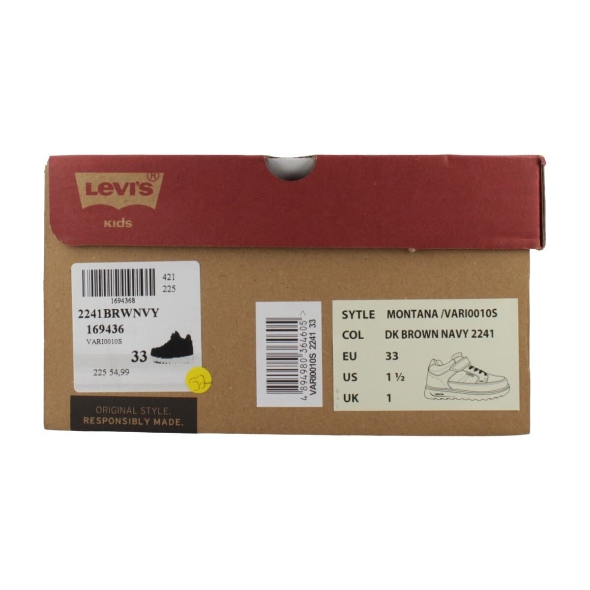 Boys' Sneakers Levis Brown