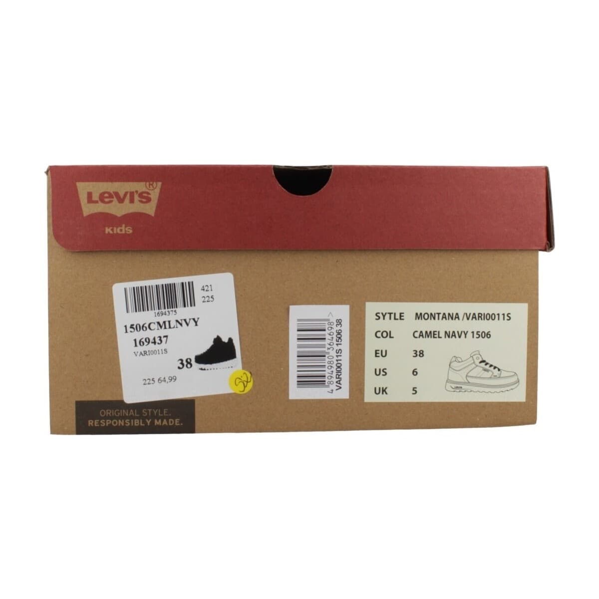 Boys' Sneakers Levis Brown