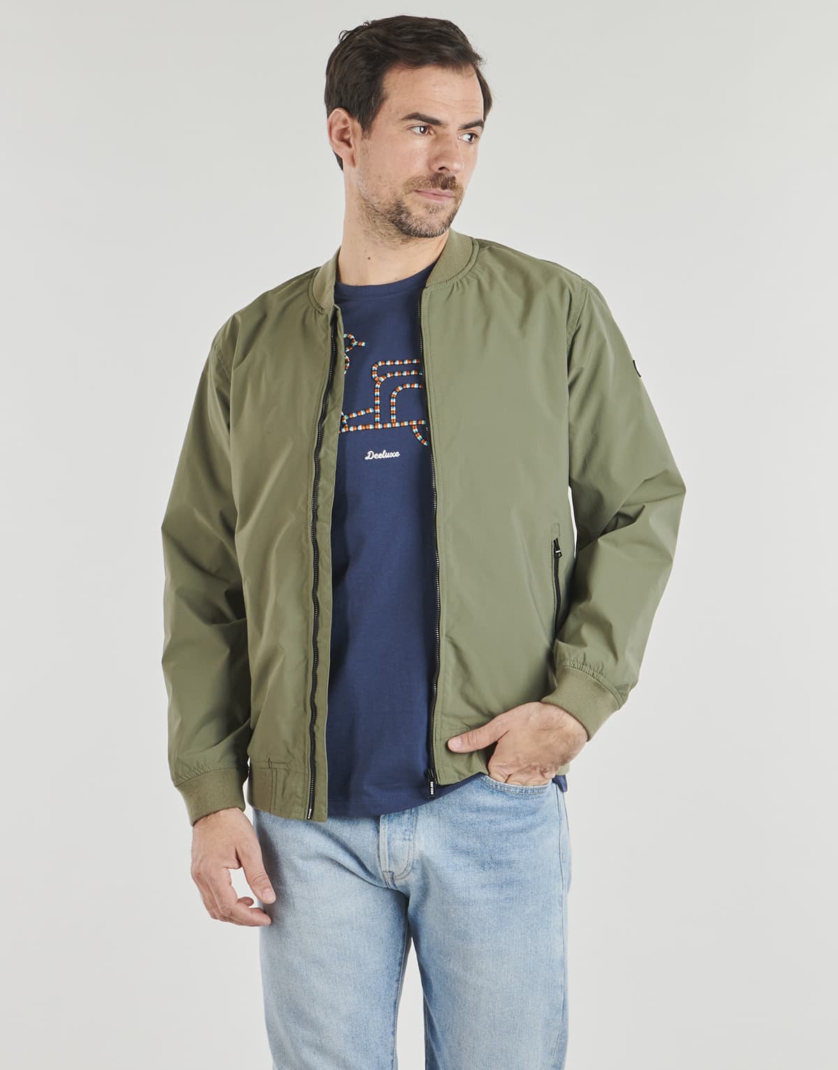 Men's Jackets Deeluxe Khaki