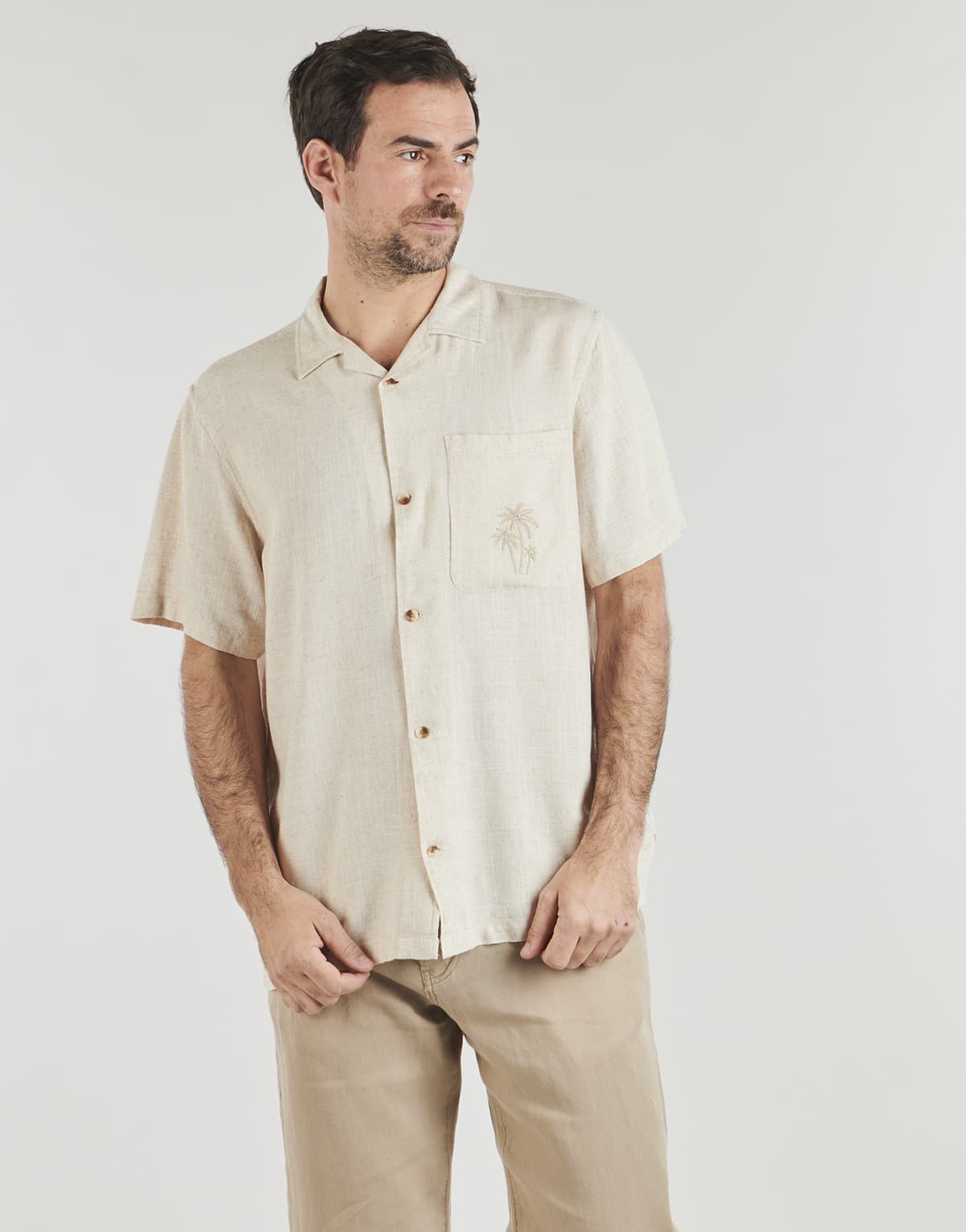 Men's Shirts Deeluxe Beige