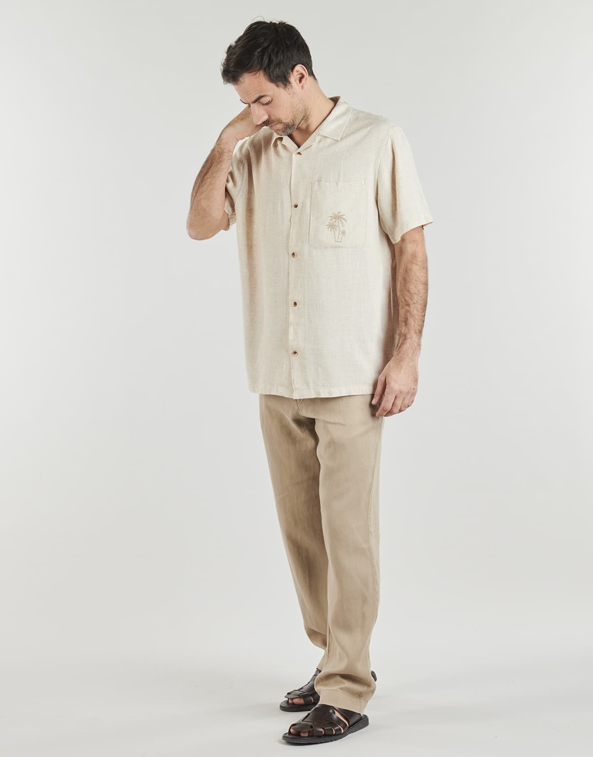 Men's Shirts Deeluxe Beige