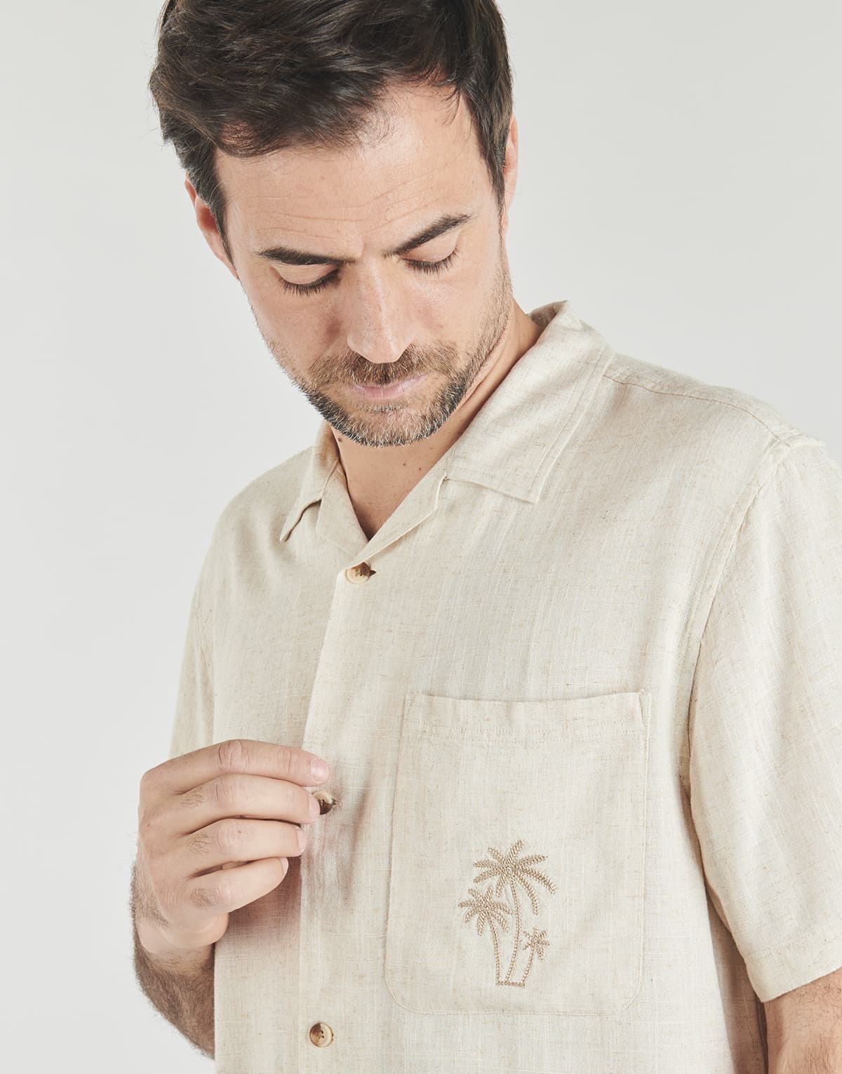 Men's Shirts Deeluxe Beige