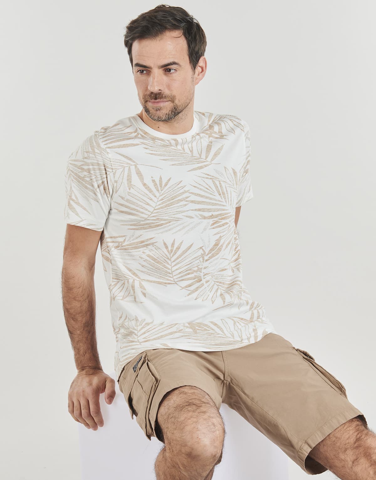 Men's T-Shirts Deeluxe Beige