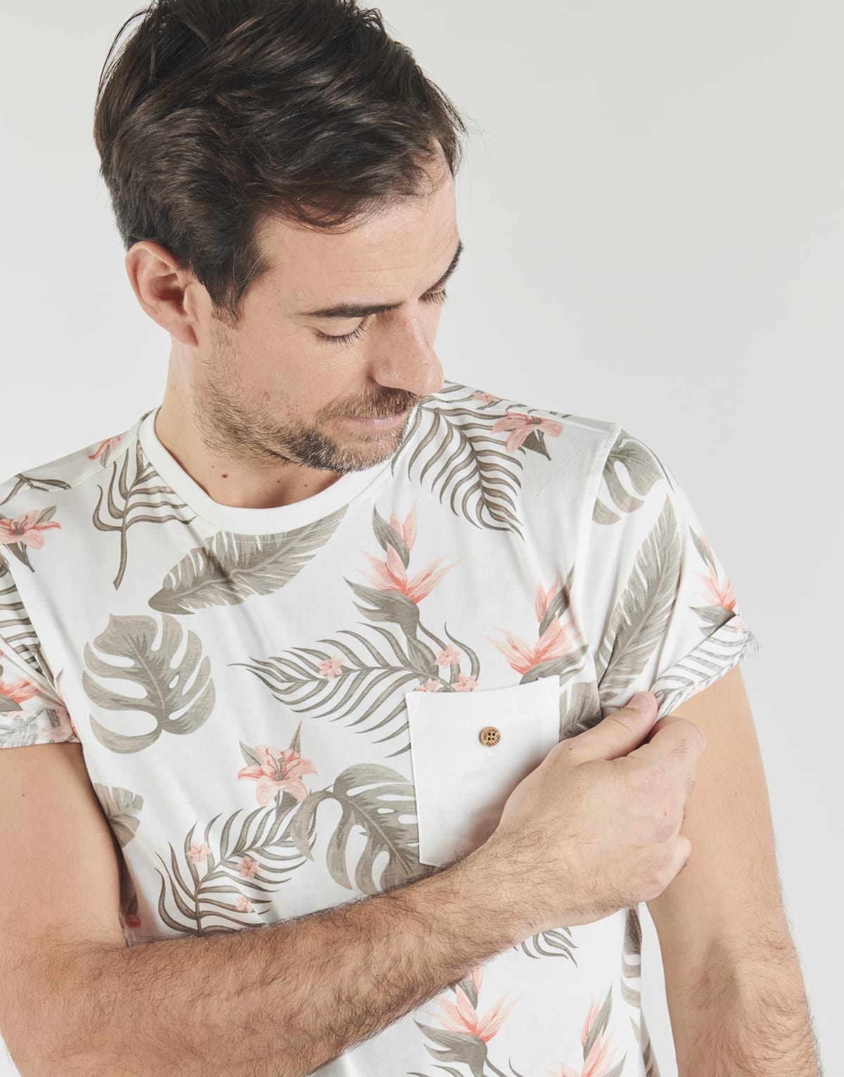 Men's T-Shirts Deeluxe Beige