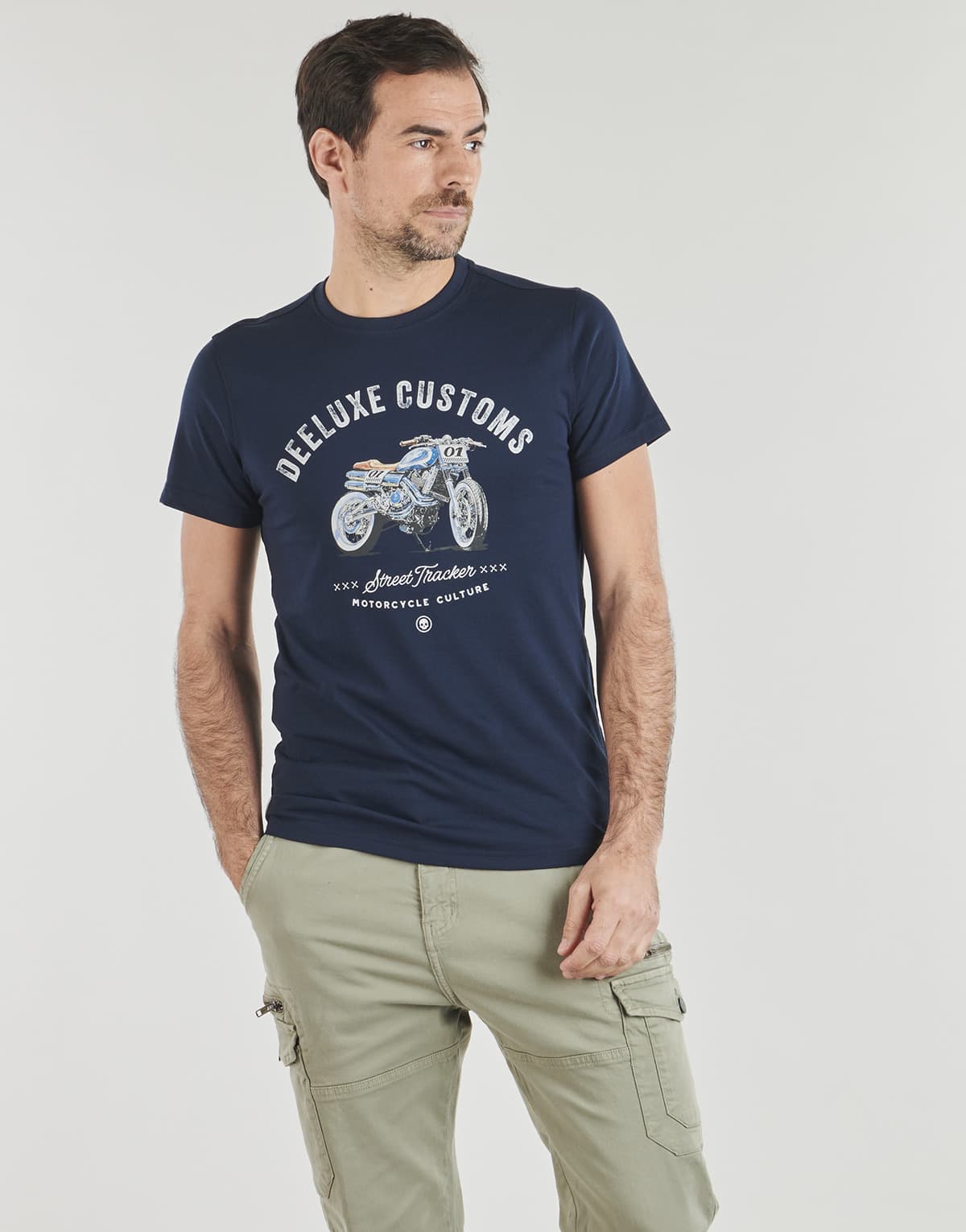 Men's T-Shirts Deeluxe Blue