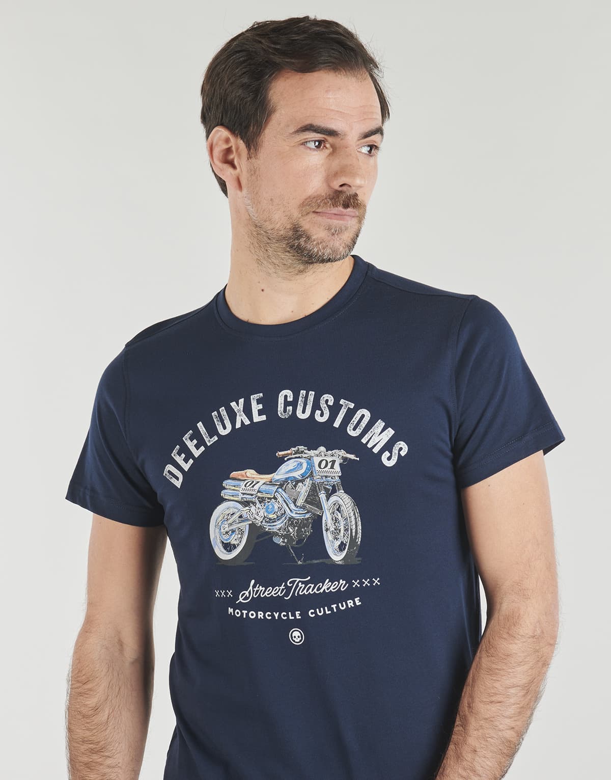 Men's T-Shirts Deeluxe Blue
