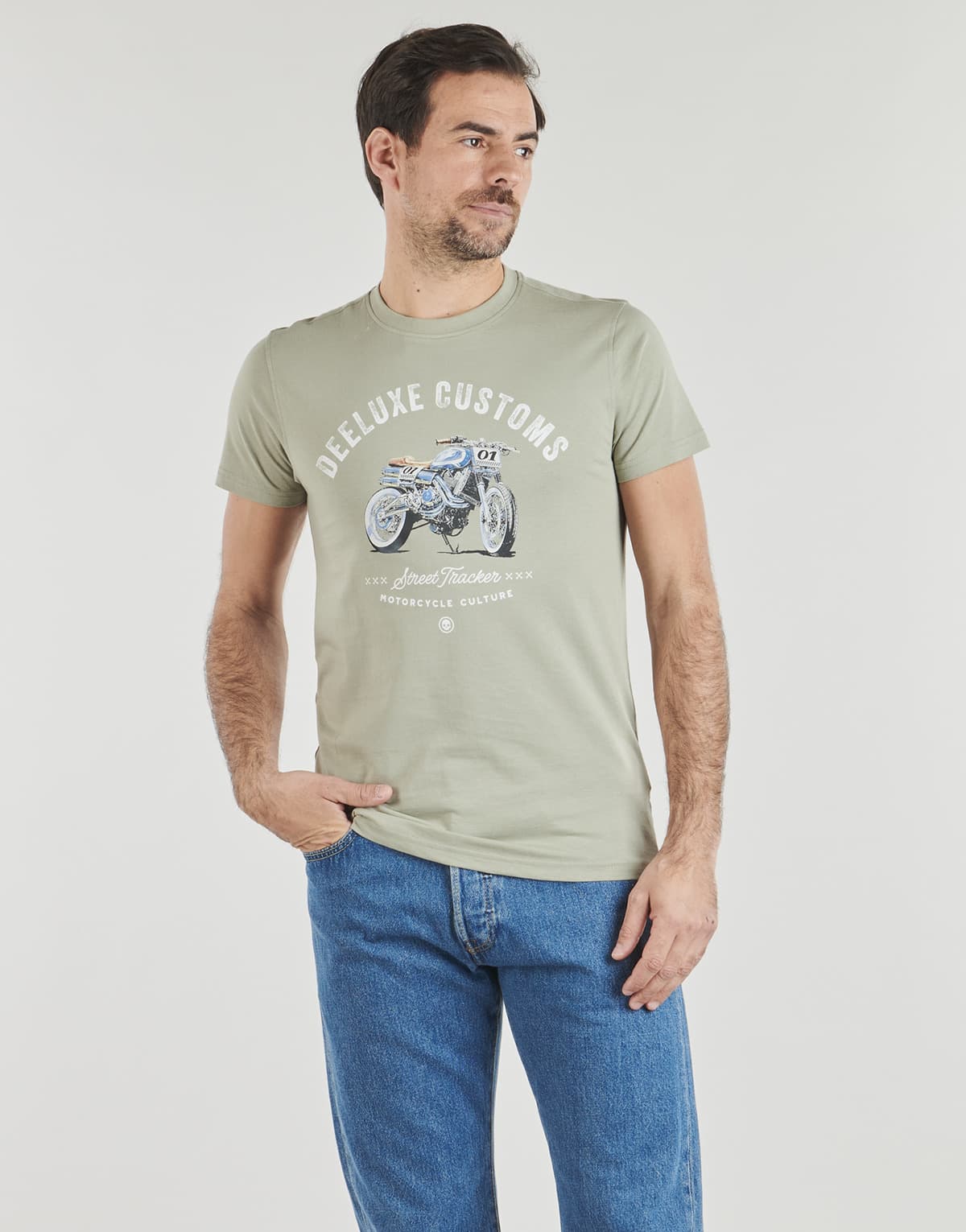 Men's T-Shirts Deeluxe Khaki