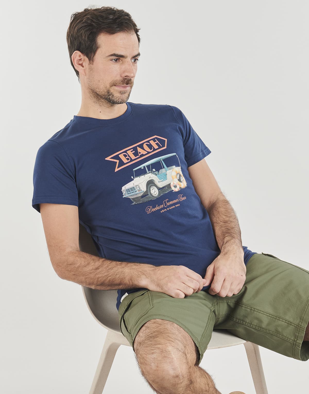 Men's T-Shirts Deeluxe Blue