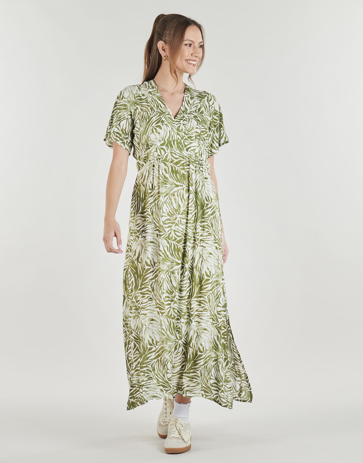 Women's Dresses Deeluxe Khaki