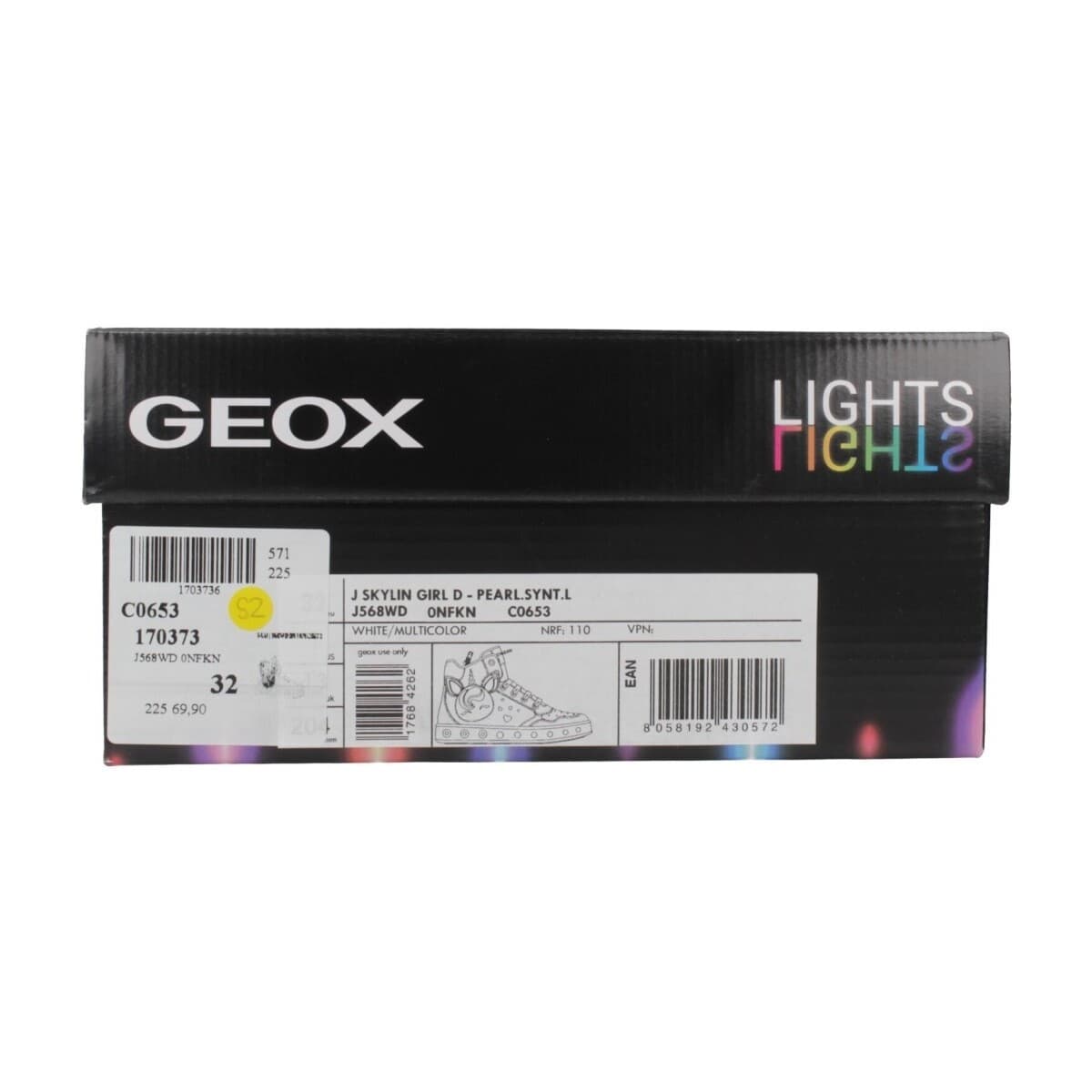 Girls' Sneakers Geox White