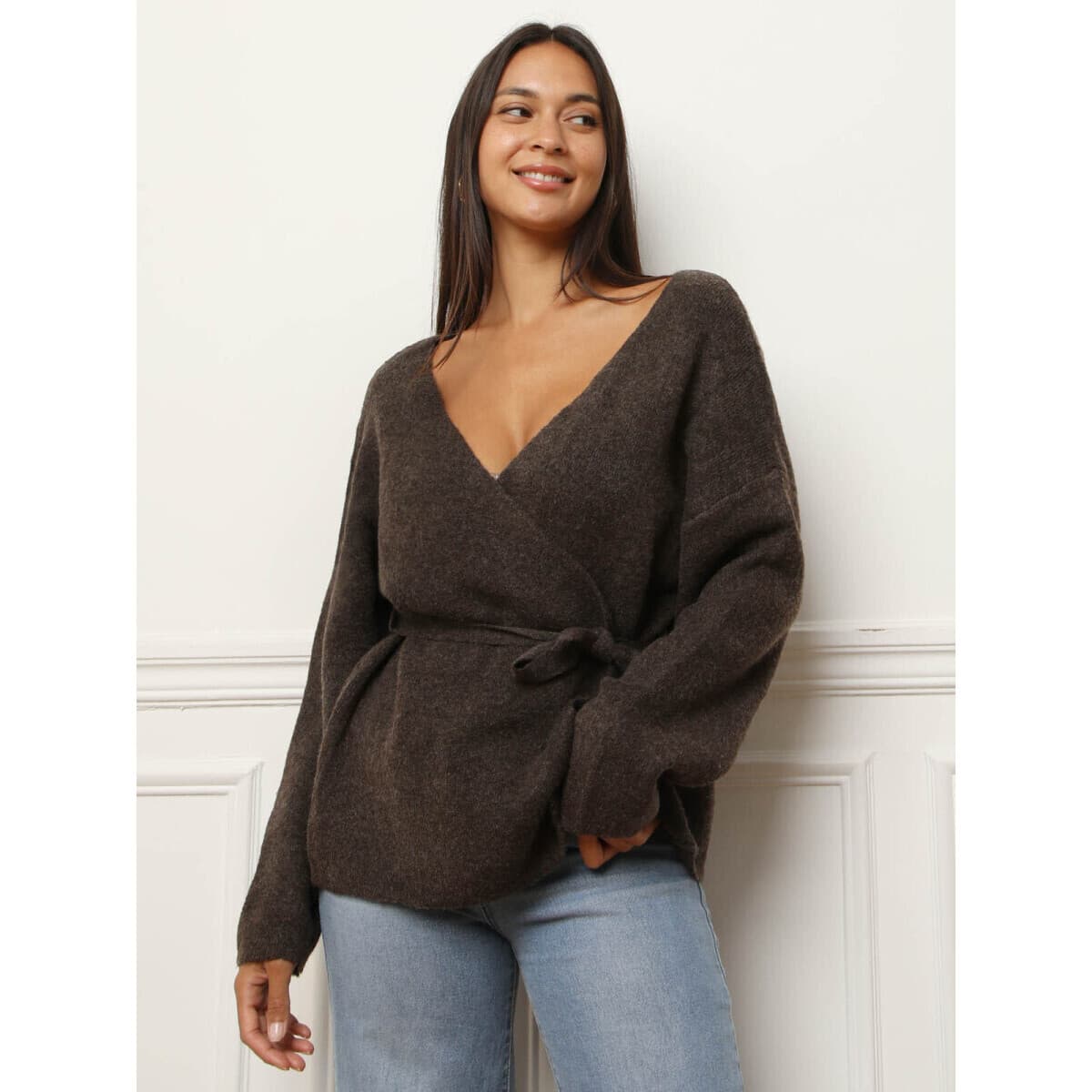 Women's Sports T-Shirts La Modeuse Brown