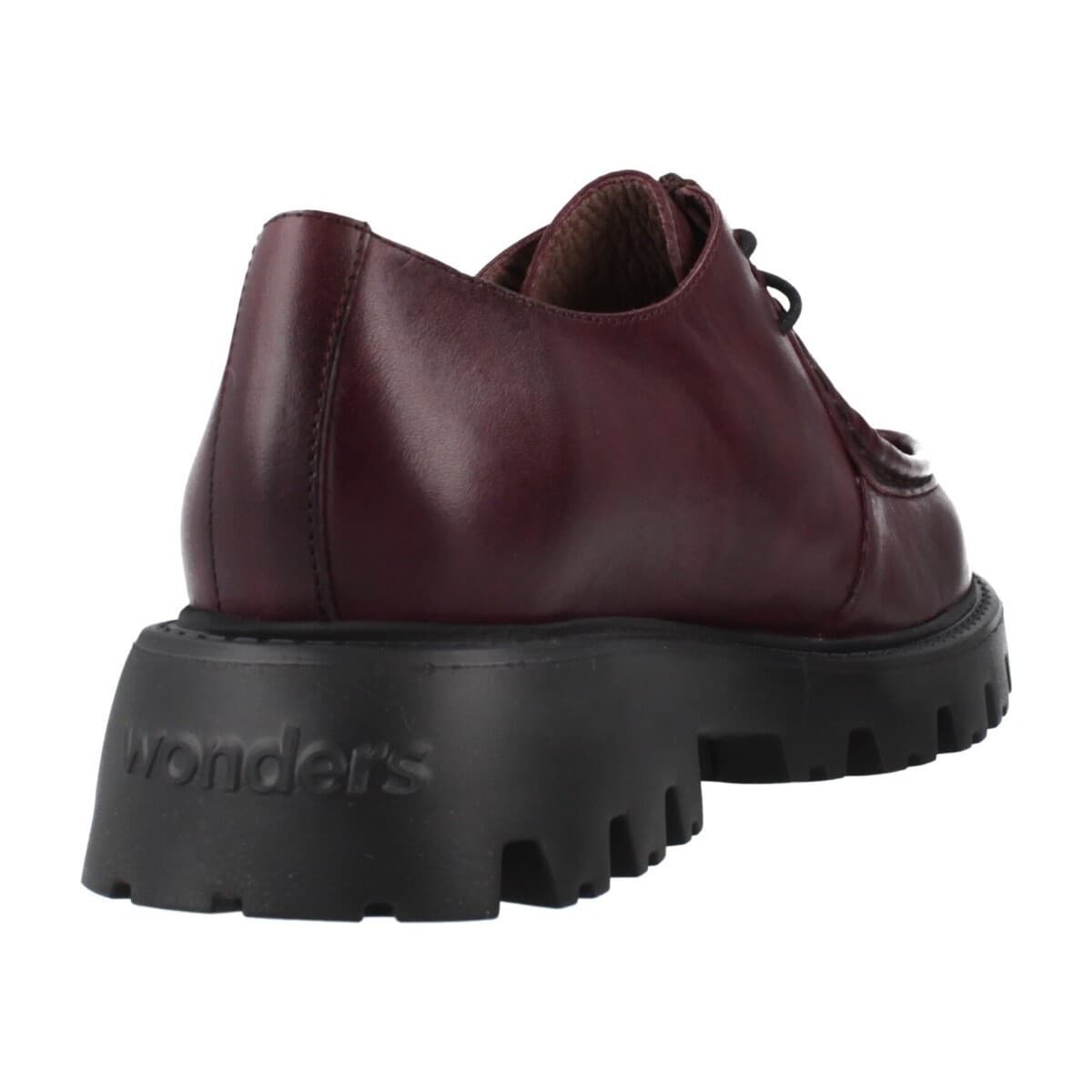 Women's Derby Shoes Wonders Bordeaux