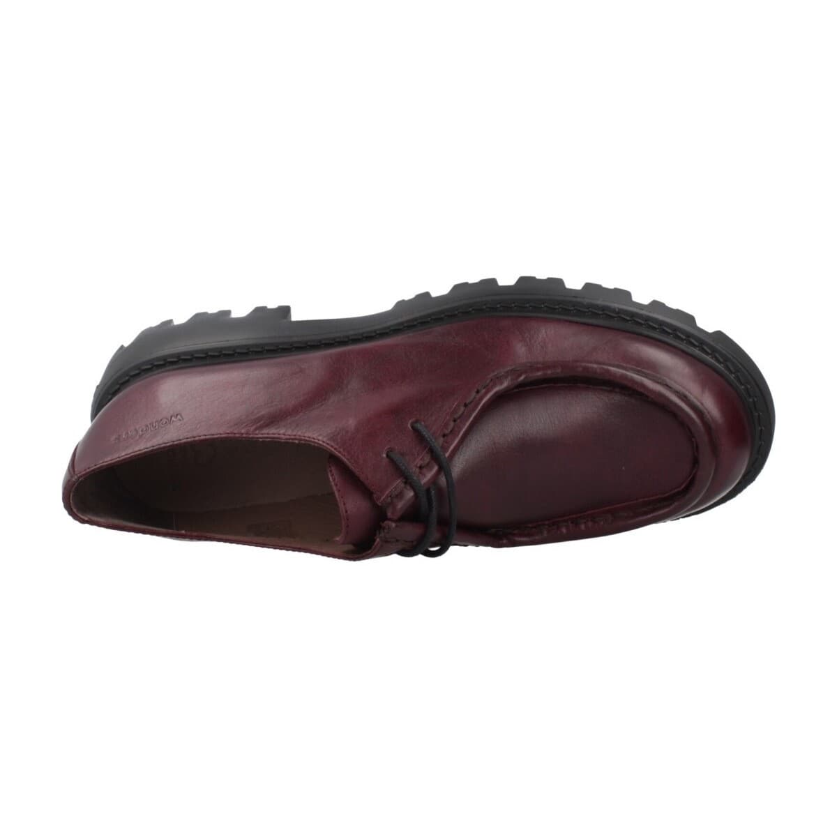 Women's Derby Shoes Wonders Bordeaux