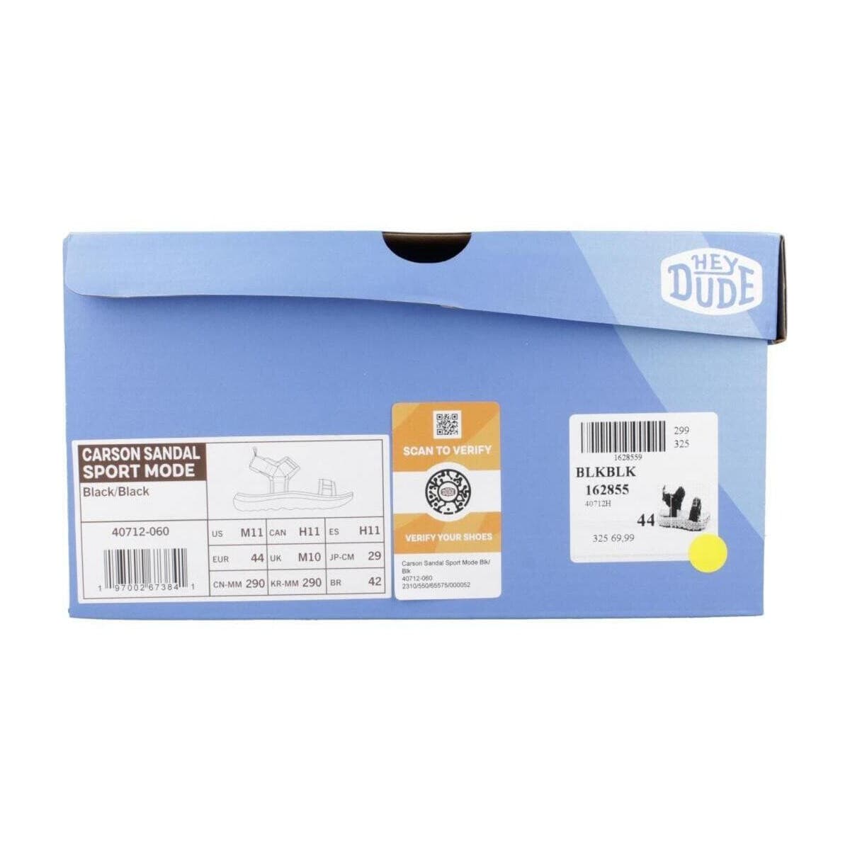 Men's Sandals HEYDUDE Black