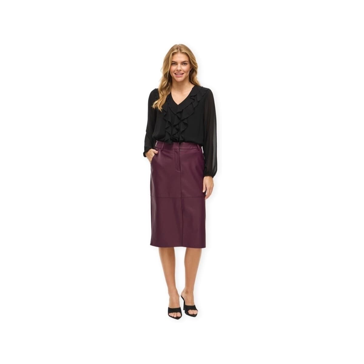 Women's Skirts Vila Bordeaux