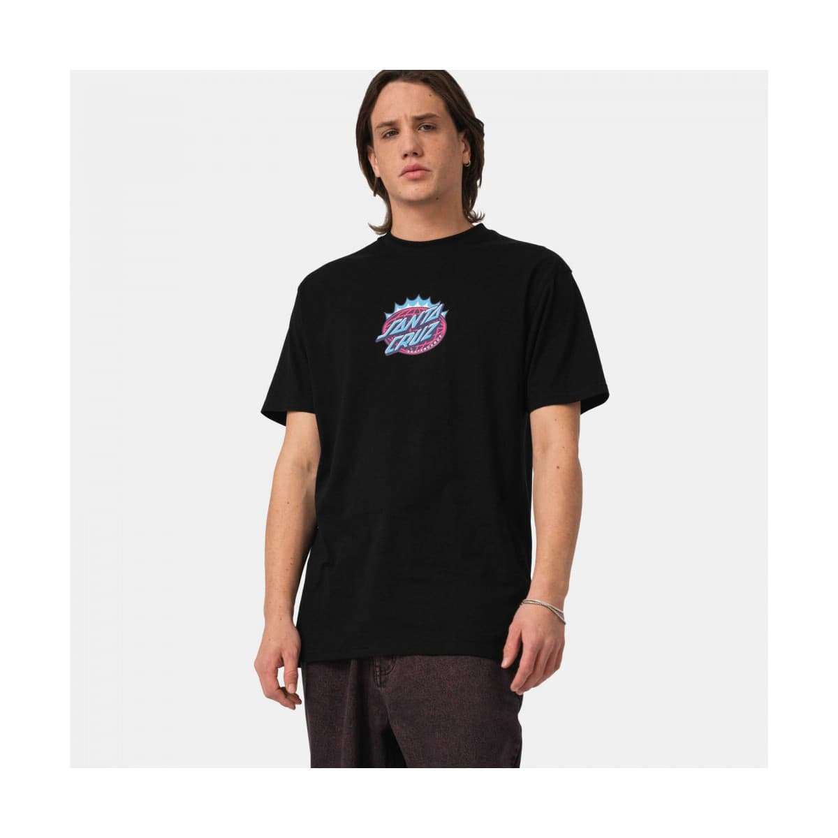 Men's T-Shirts Santa Cruz Black
