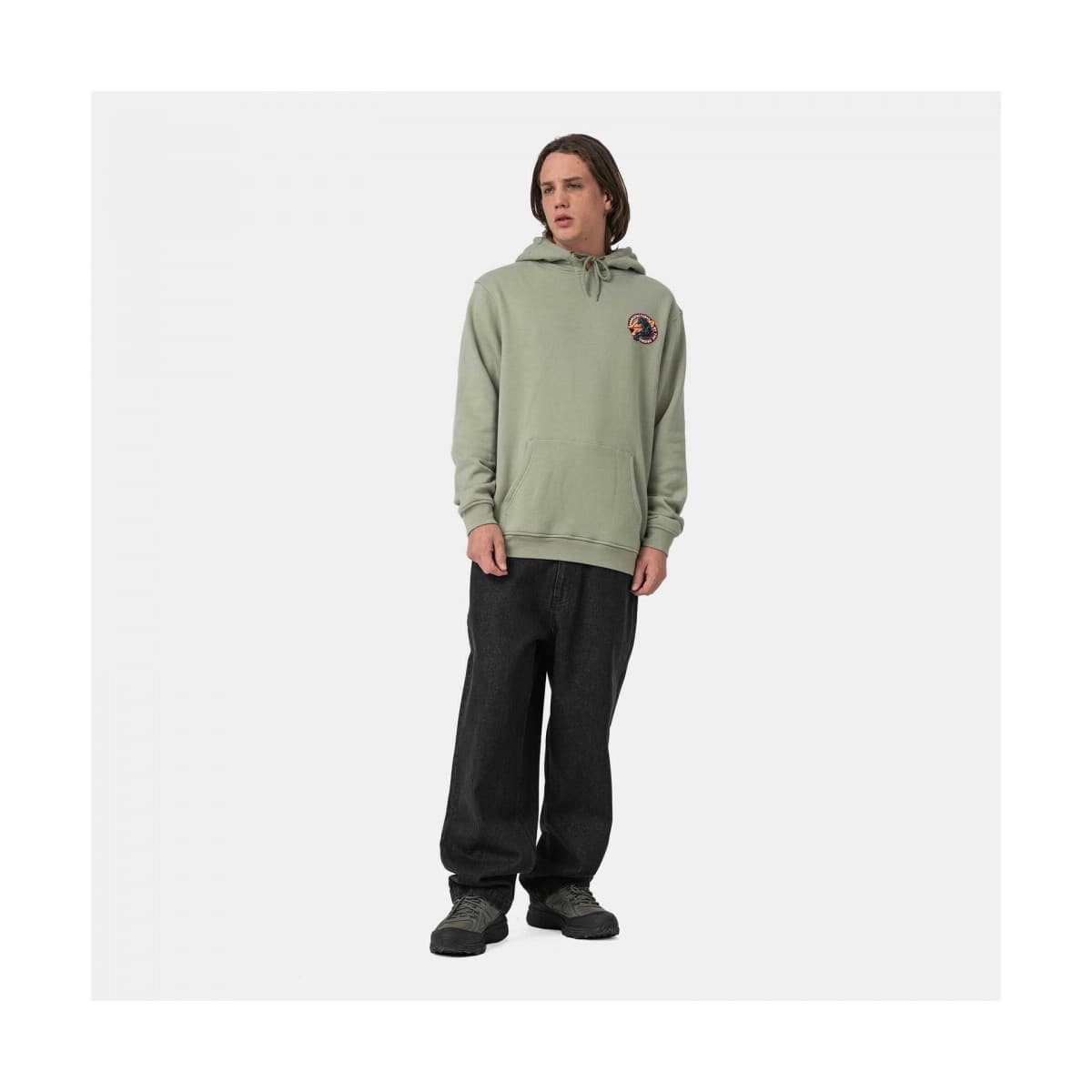 Men's Sweatshirts Santa Cruz Green